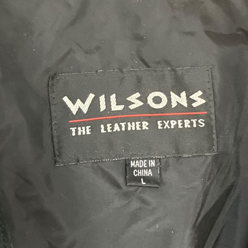Wilson Wilsons Men's Black Suede Vest Large Size US S / EU 44-46 / 1 - 4 Thumbnail