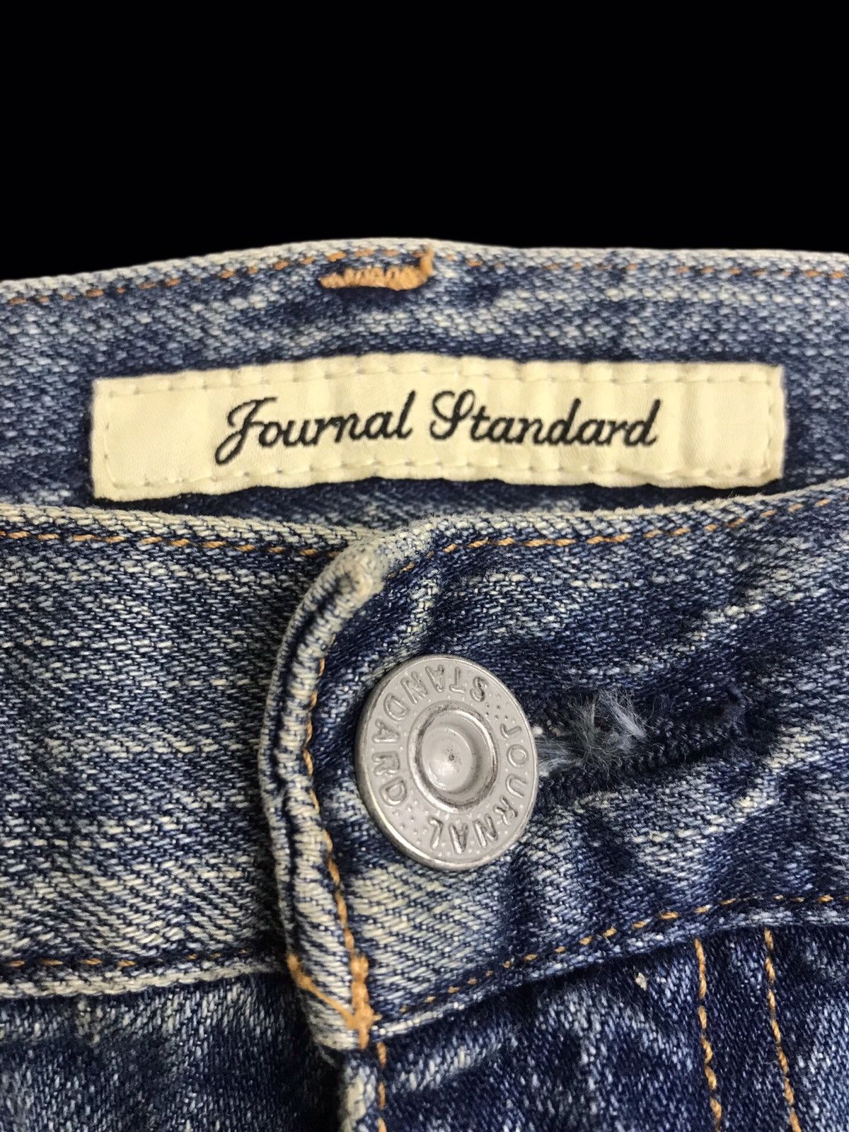 Japanese Brand × Journal Standard 🔥UNION MADE🔥JOURNAL STANDARD OVERALL JEANS F25 Size US 32 / EU 48 - 5 Thumbnail