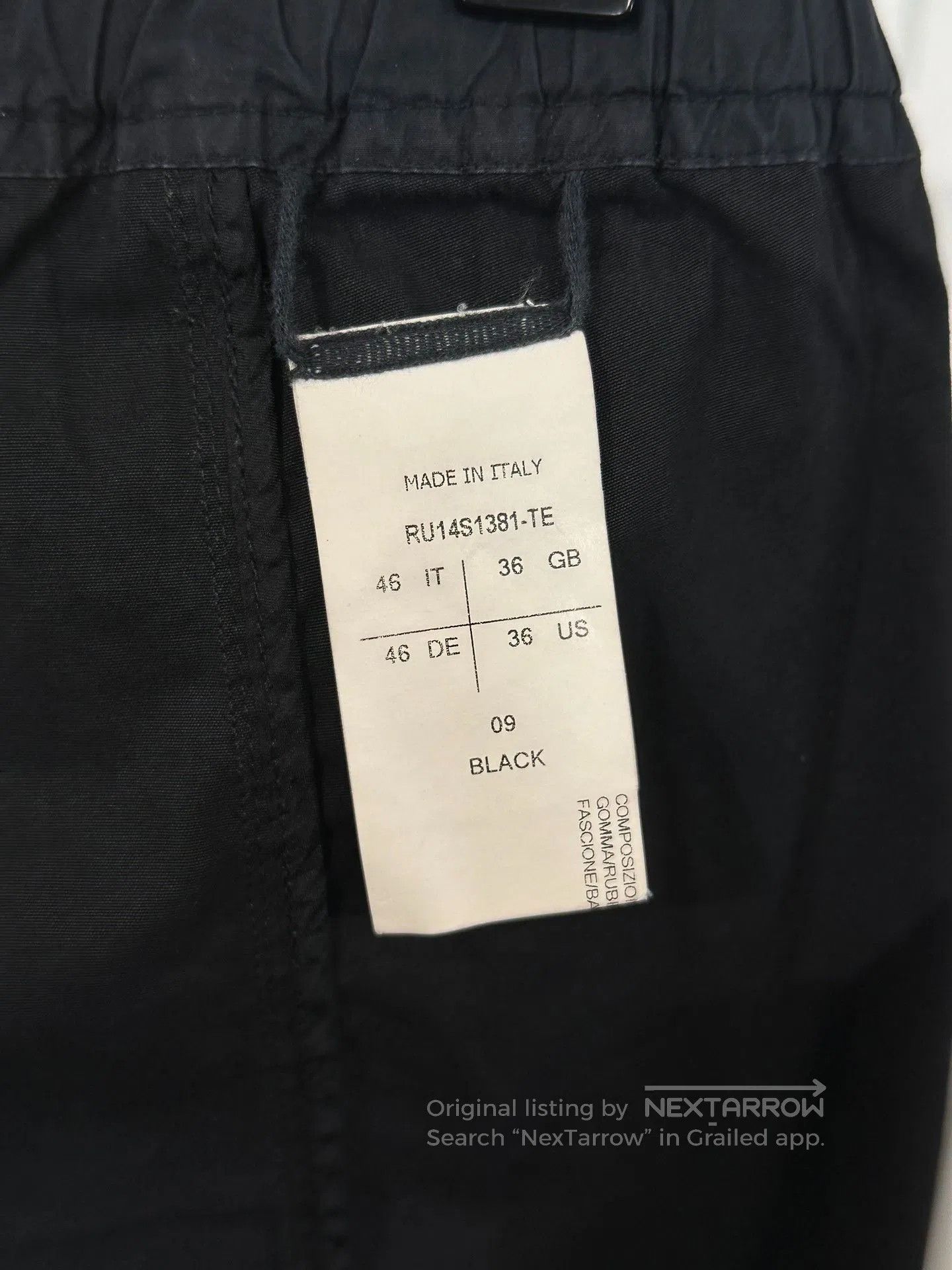 Rick Owens Rick Owens Drawstring Cropped Pants 46. Size US 30 / EU 46 - 6 Thumbnail