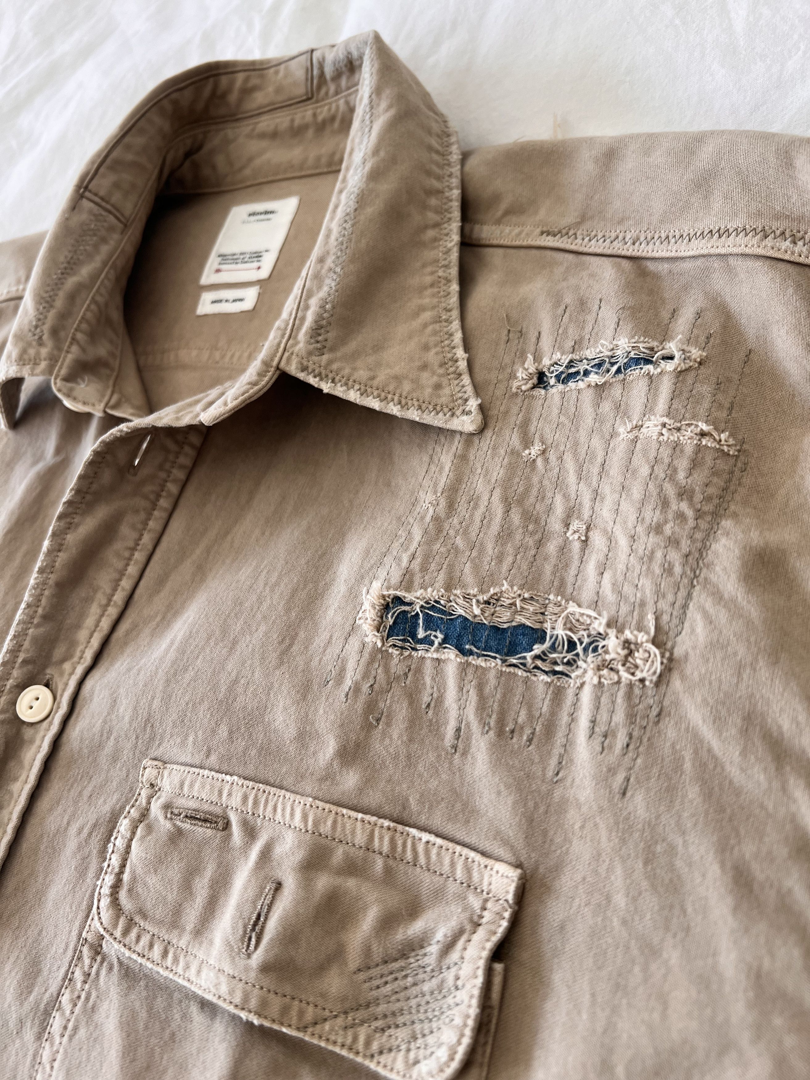 Visvim GRAND RIVER L/S CRASH Size US L / EU 52-54 / 3 - 3 Thumbnail