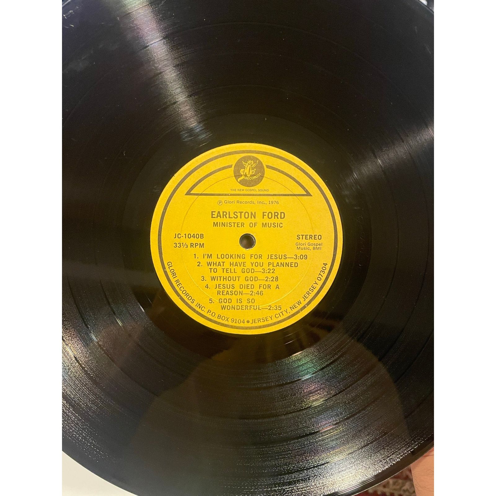 INTENTIONALLY BLANK Earlston Ford LP vintage vinyl record soul gospel rnb funk Size ONE SIZE - 3 Thumbnail