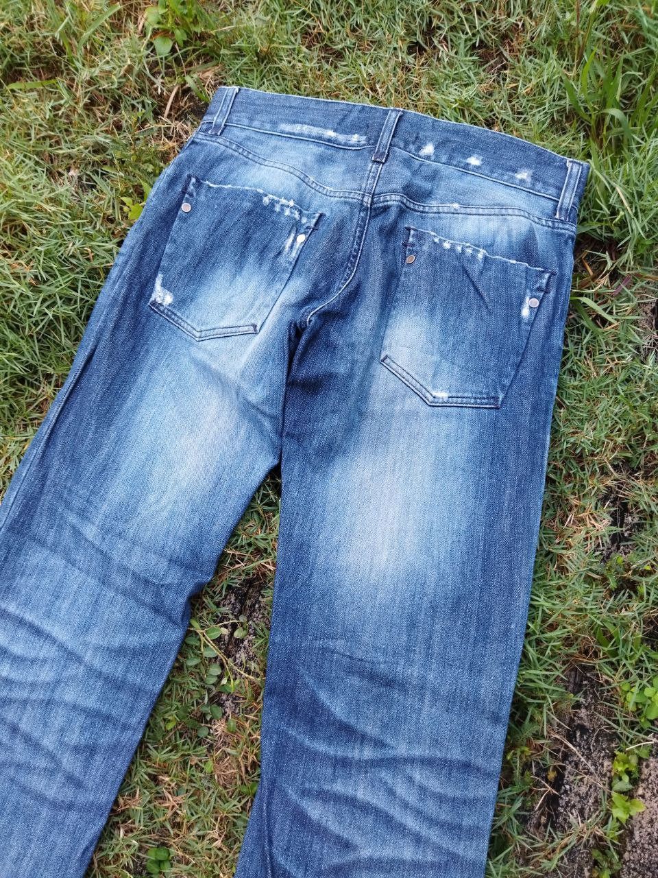 Dolce & Gabbana Ripped Distressed Look Jeans
