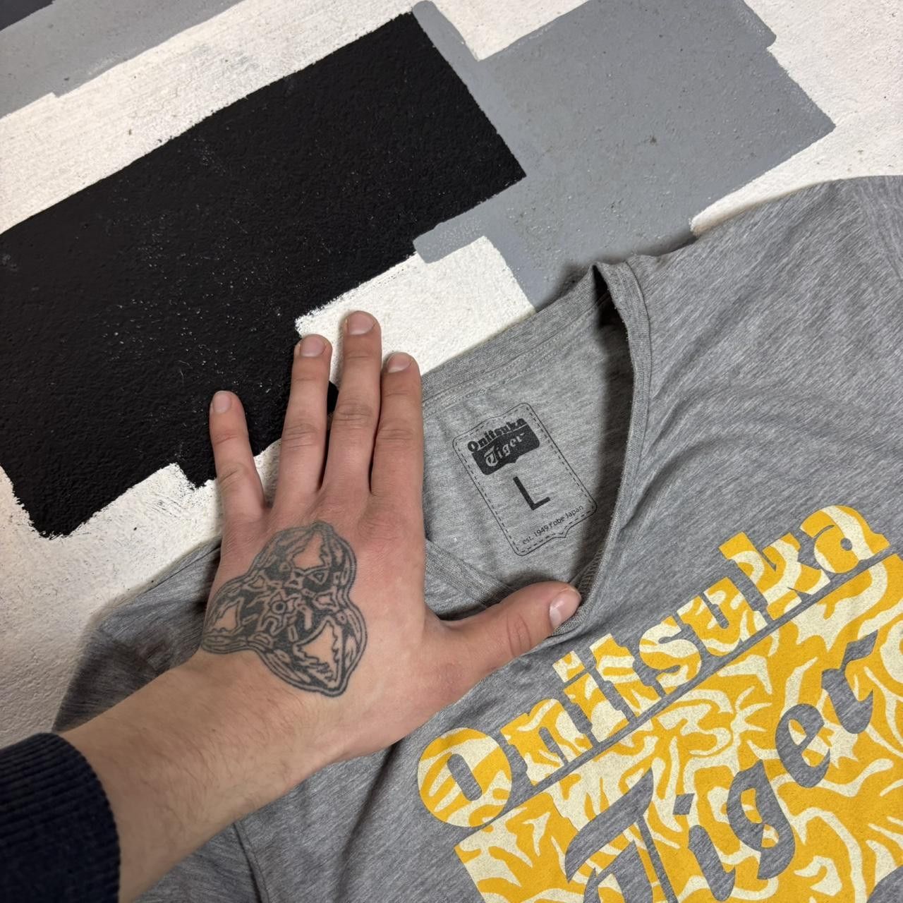 Asics × Japanese Brand × Onitsuka Tiger Onitsuka Tiger T Shirt Size US M / EU 48-50 / 2 - 5 Thumbnail