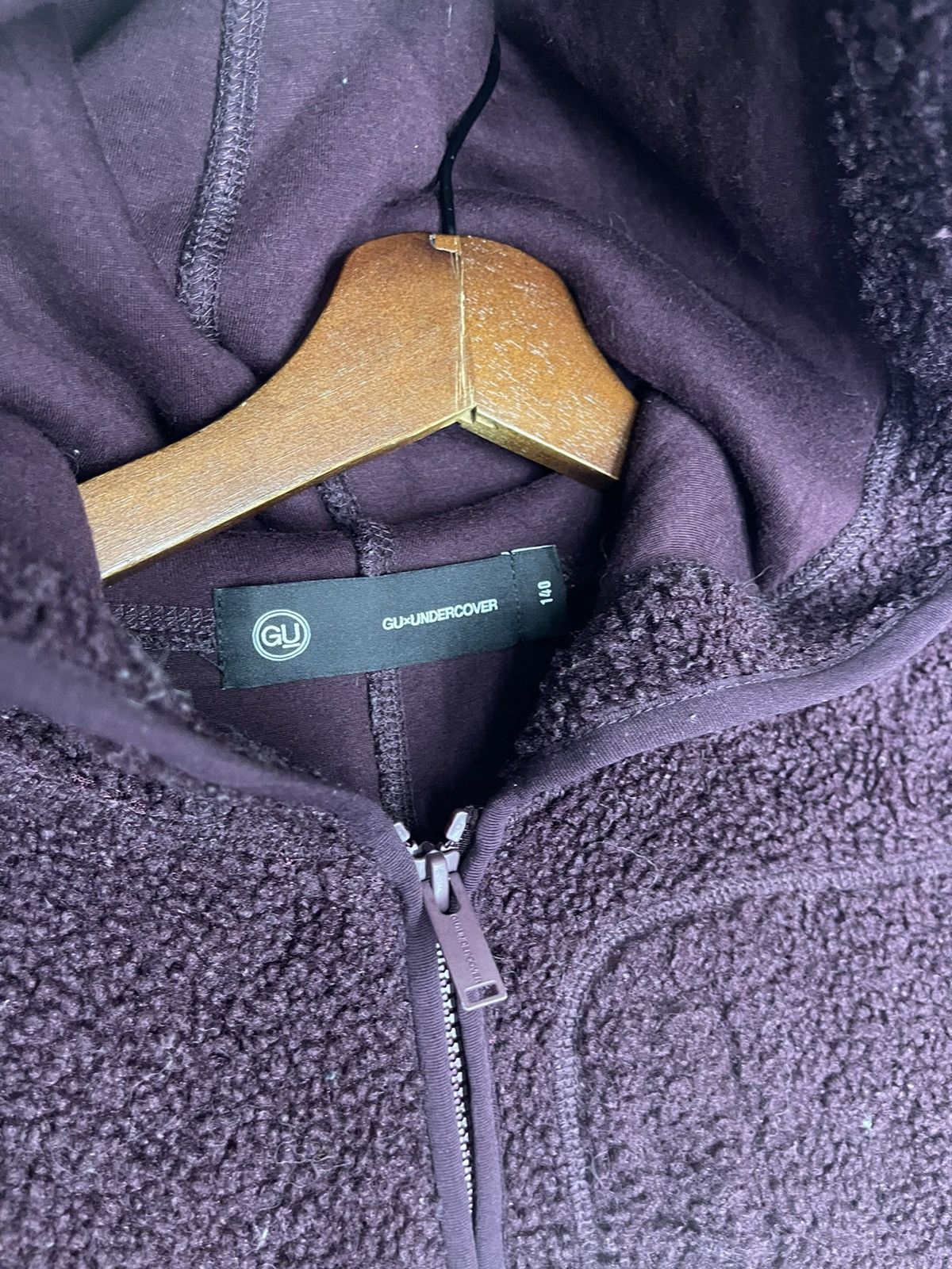 GU × Undercover WINTER STREETWEAR UNDERCOVER FLEECE HOODIES JACKET Size US M / EU 48-50 / 2 - 4 Thumbnail
