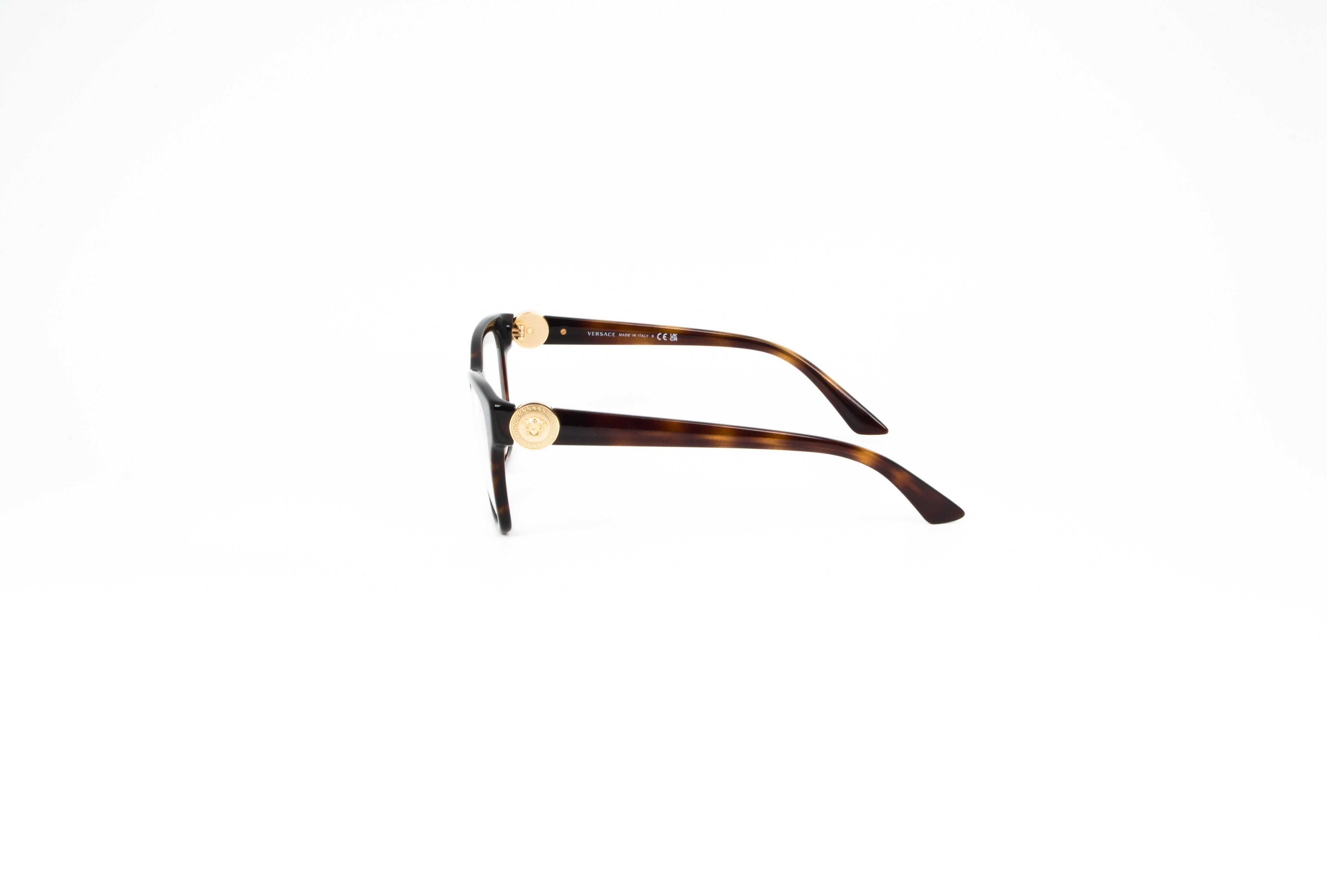 Versace Versace 3341-U 108 Glasses Size ONE SIZE - 4 Thumbnail
