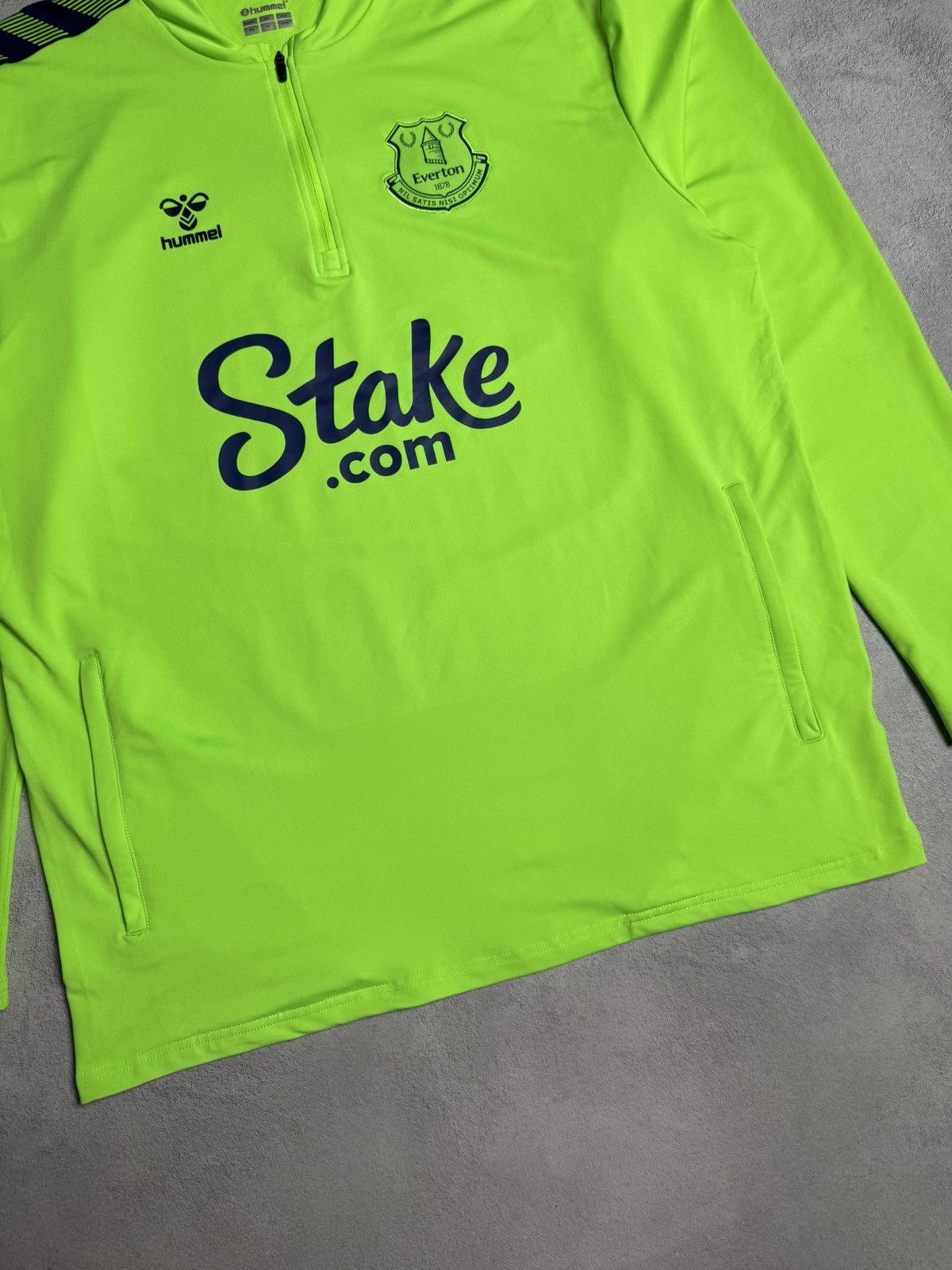 Hummel Everton 2022 2023 Training Football Soccer Top Hummel Size US XXL / EU 58 / 5 - 4 Thumbnail