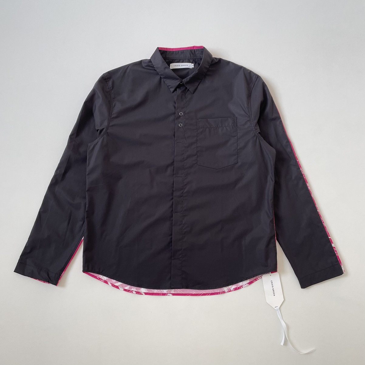 Craig Green Pink ‘3D Blur’ Print Shirt Size US M / EU 48-50 / 2 - 3 Thumbnail