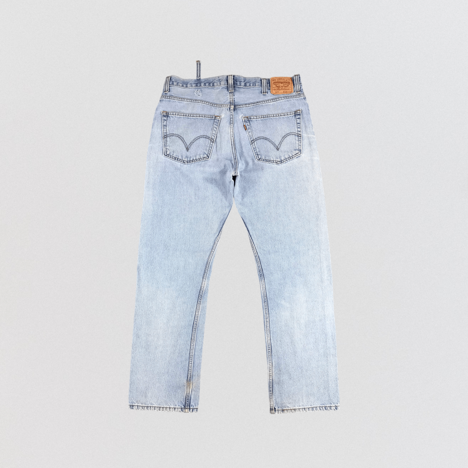 Levi's Vintage Light Wash Levis 505 Jeans-JM1202 Size US 38 / EU 54 - 2 Thumbnail