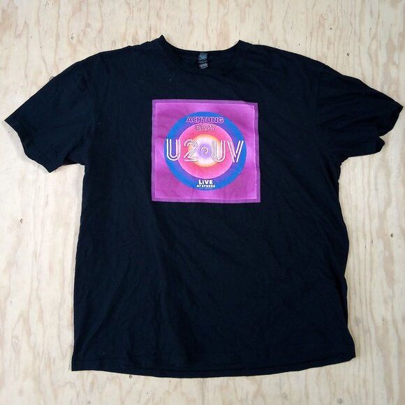 Band Tees U2 UV Achtung Baby Live At Sphere Las Vegas Tour T-Shirt Size US XL / EU 56 / 4 - 2 Thumbnail