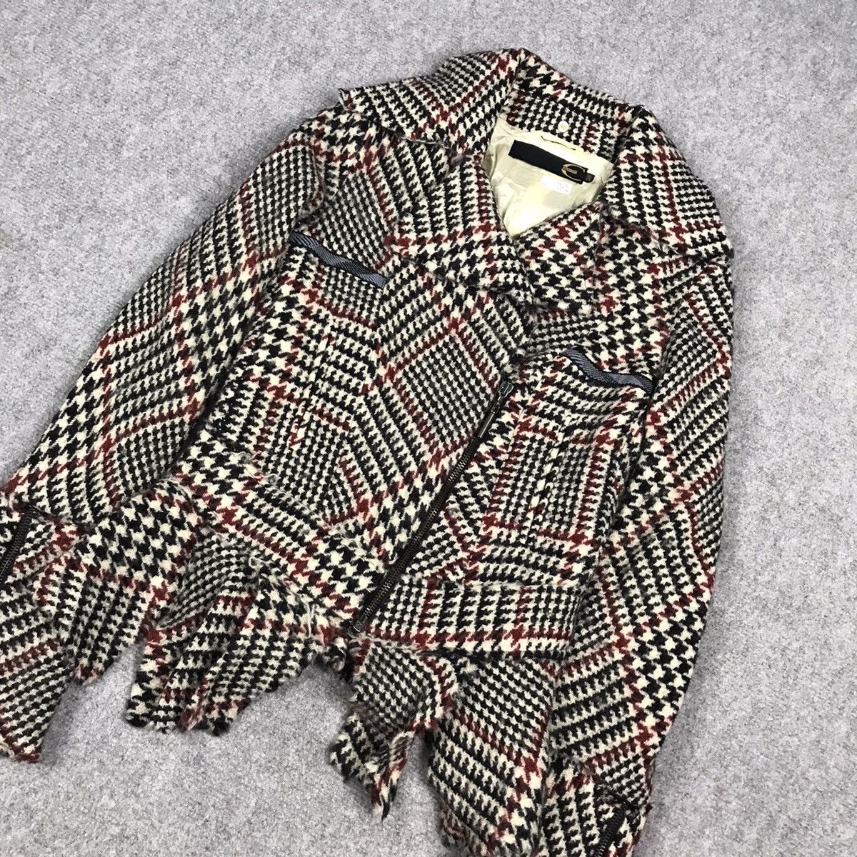 Just Cavalli × Roberto Cavalli JUST CAVALLI ITALY WOOL WOMAN SEXY JACKET Size XS / US 0-2 / IT 36-38 - 5 Thumbnail