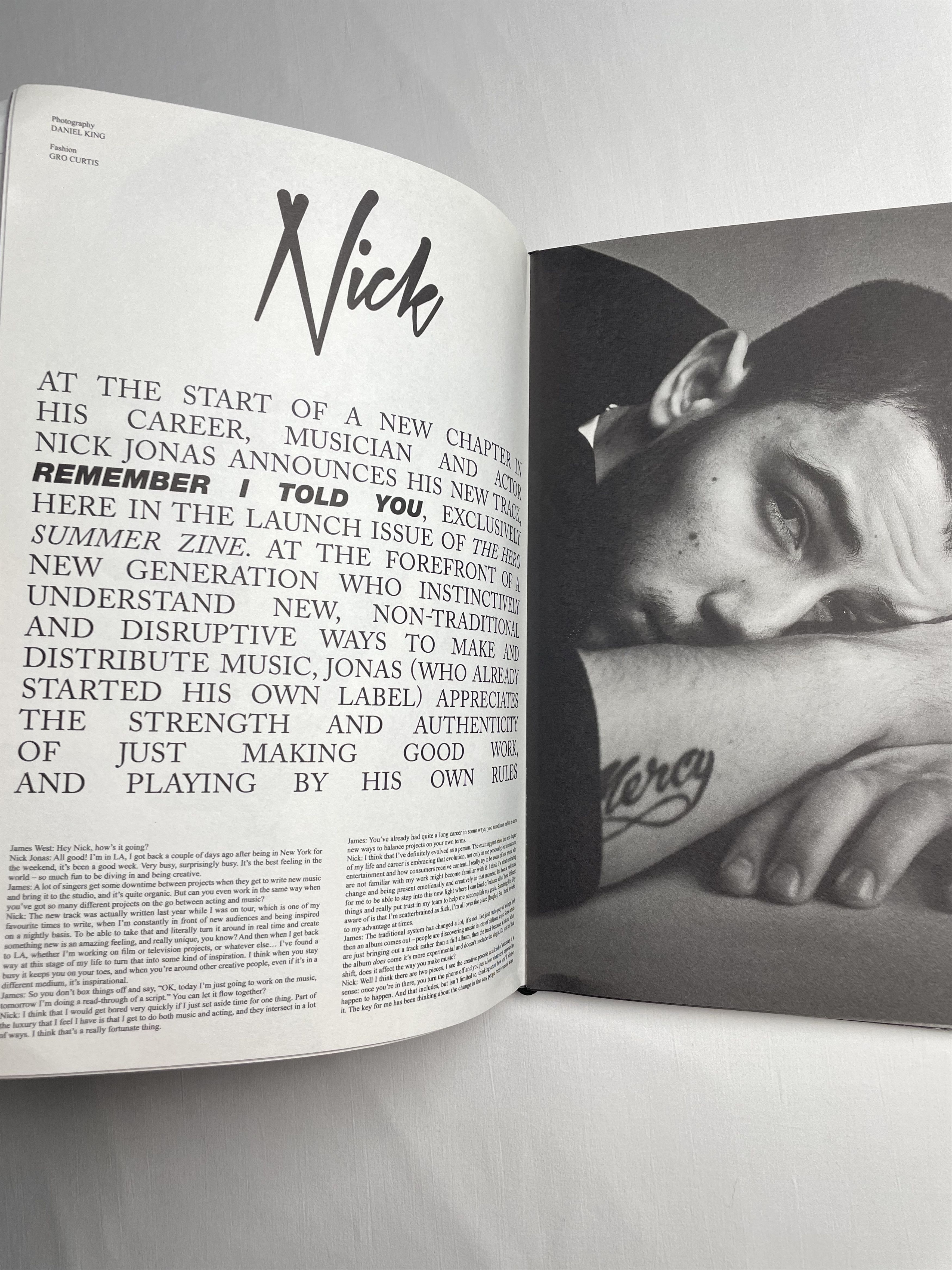 Gosha Rubchinskiy HERO The Summer Zine Issue 1 (2017) Size ONE SIZE - 10 Thumbnail