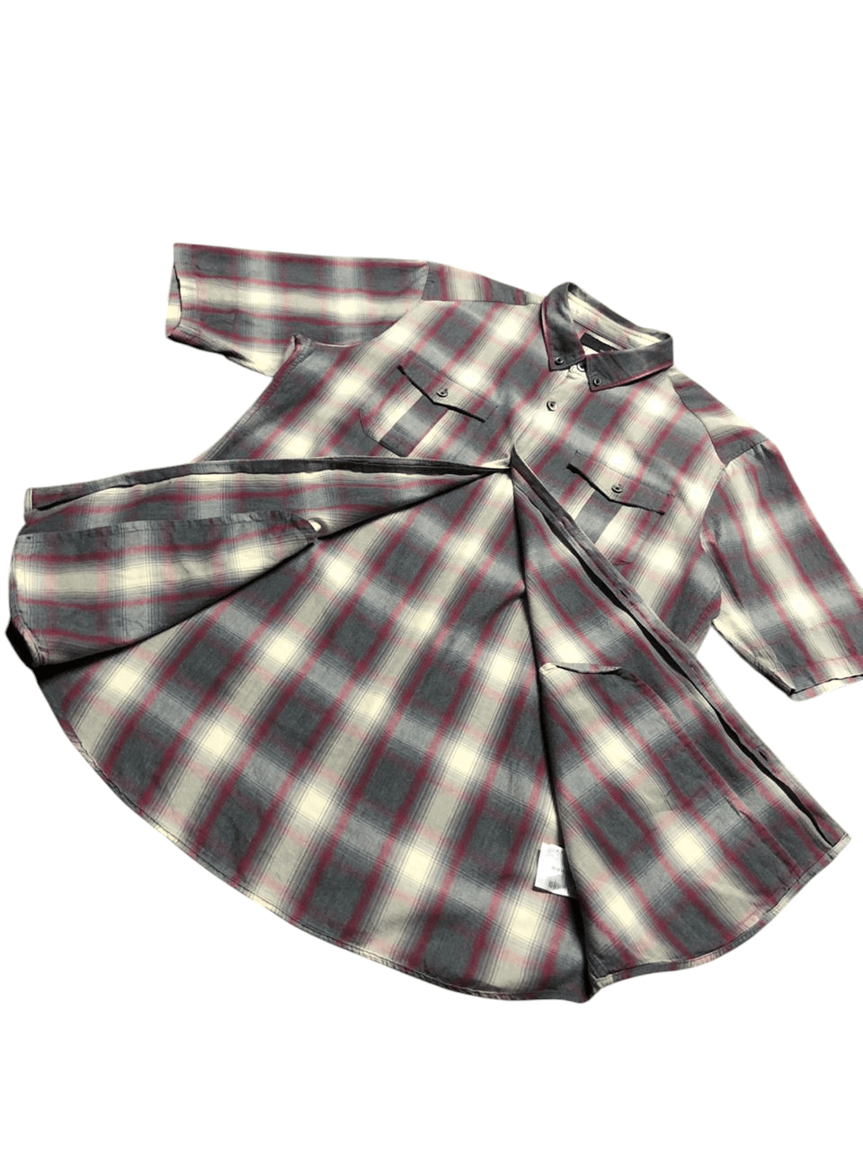 Undercover × Uniqlo Uniqlo Undercover Shadow Plaid Shirt Button Up Size US M / EU 48-50 / 2 - 3 Thumbnail