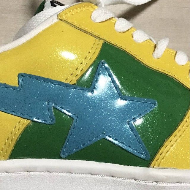 Bape × Nigo Glitter BAPE STA sneakers a bathing ape shoes NIGO Size US 9.5 / EU 42-43 - 7 Thumbnail