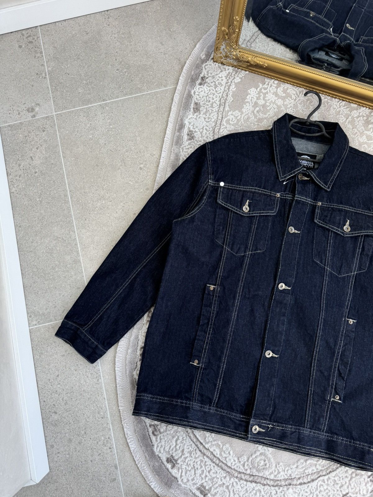 Southpole SouthPole Y2k Japan Denim Jacket Vintage Jeans Size Xl Size US XL / EU 56 / 4 - 5 Thumbnail
