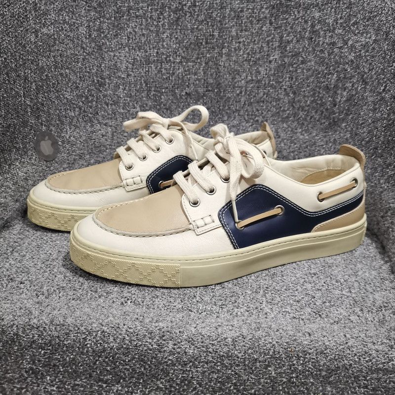 Gucci Gucci Casual Lace-Up Sneakers in Khaki 0079 Size US 8 / EU 41 - 1 Thumbnail