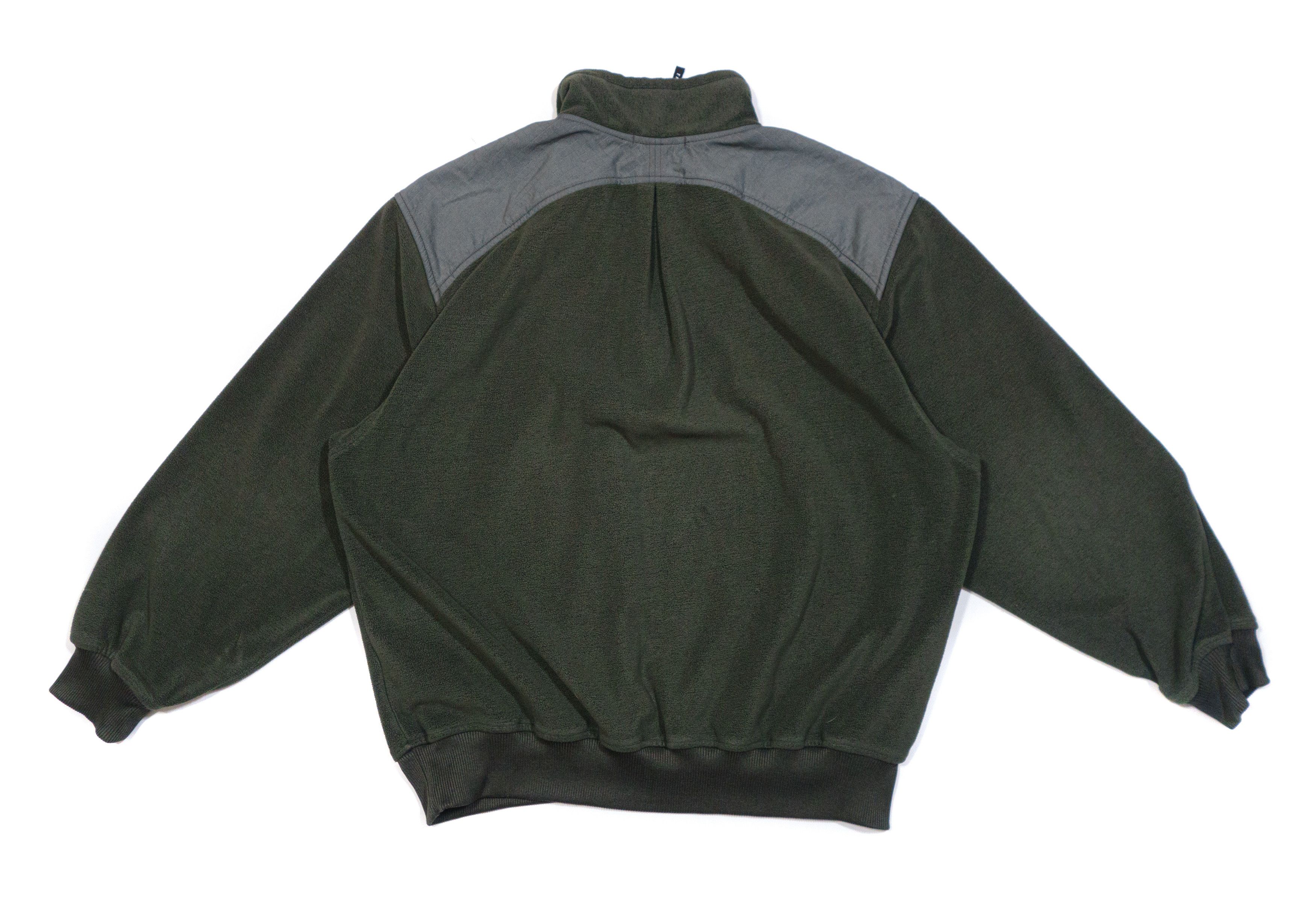 Nike 90S 1/3 Zip Golf Swoosh Fleece Sweatshirt Size US M / EU 48-50 / 2 - 2 Thumbnail