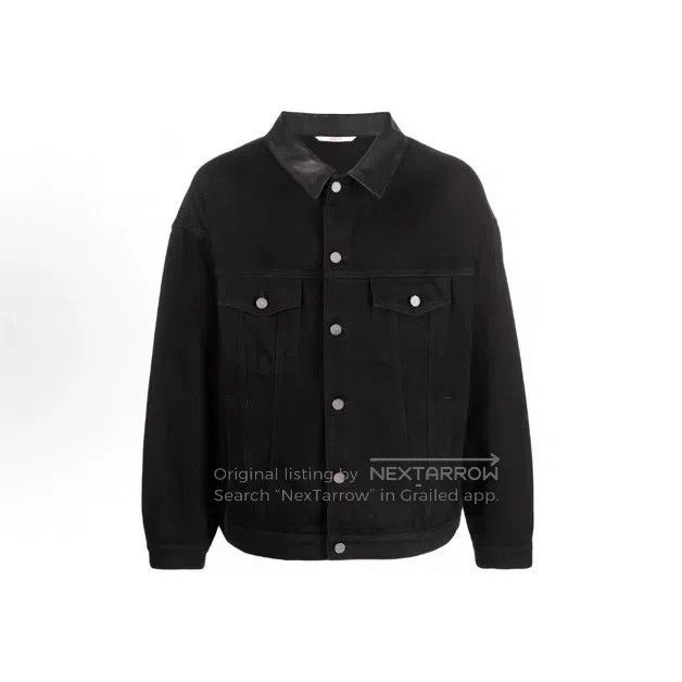 Valentino Valentino Embossed logo patchwork denim jacket jacket Size L / US 10 / IT 46 - 1 Thumbnail