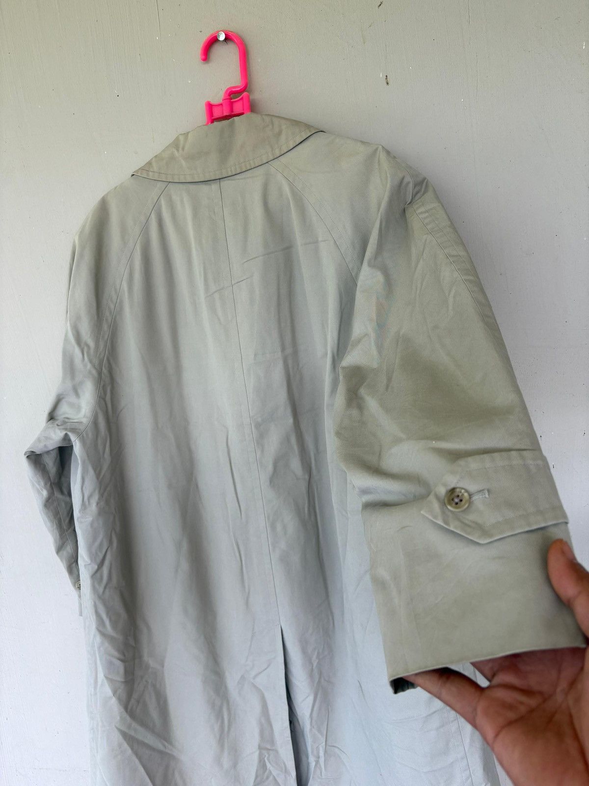 Burberry Vintage Burberry Nova Check Long Jacket Design Size US L / EU 52-54 / 3 - 9 Thumbnail