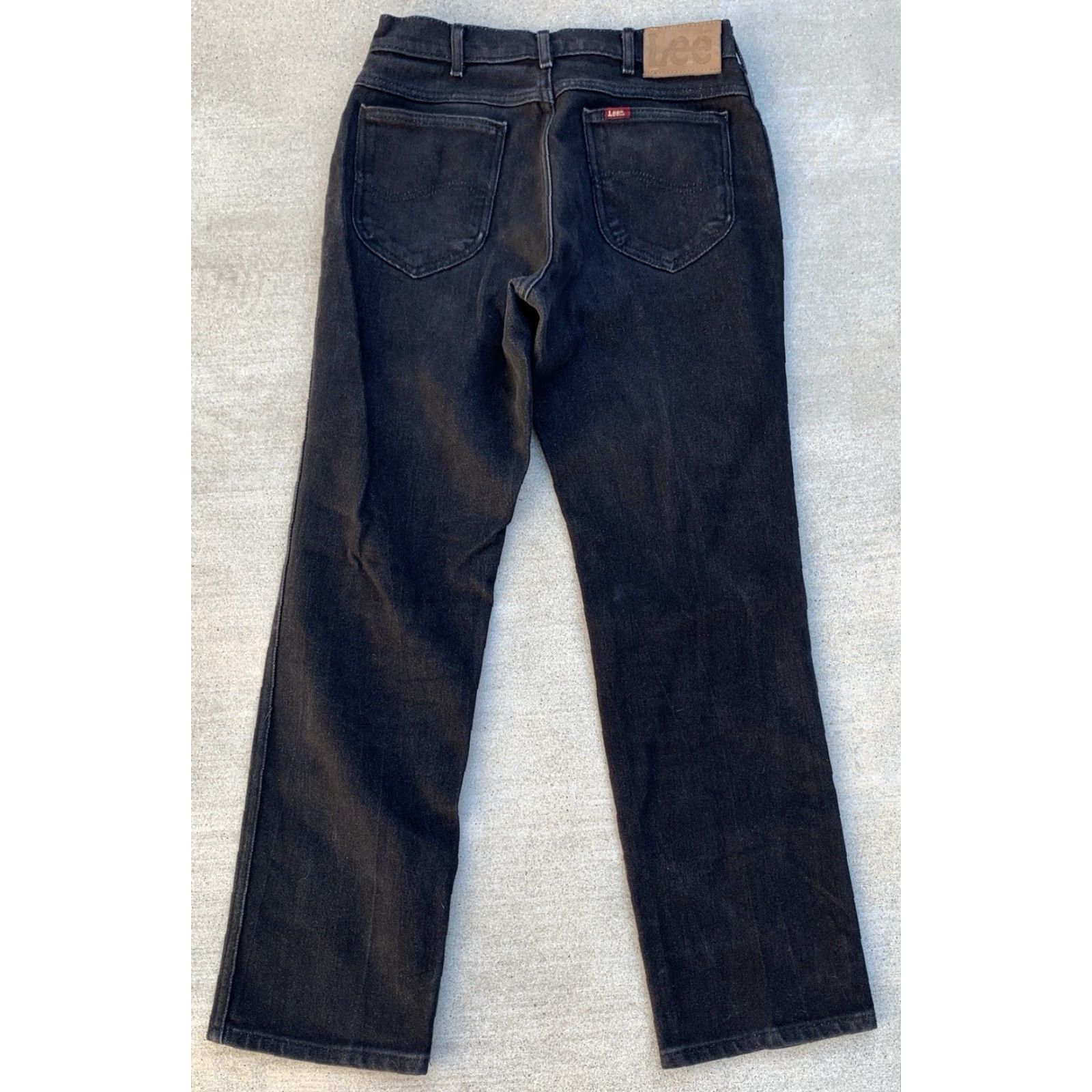 Lee VINTAGE Lee Riders Jeans Union Made Black 33 33 Measure 31 Waist 31.25 Inseam Size US 33 - 7 Thumbnail
