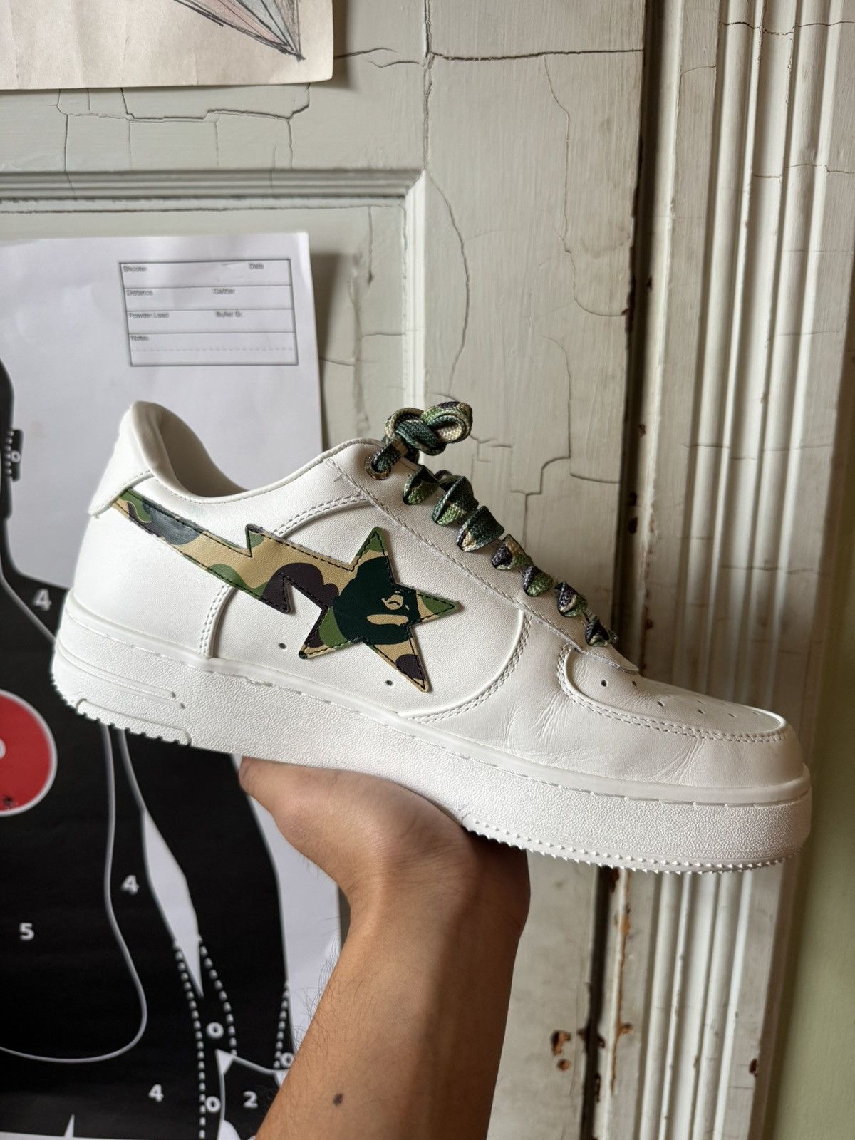 Bape BapeSta Low ABC Green Camo Size US 10 / EU 43 - 6 Thumbnail