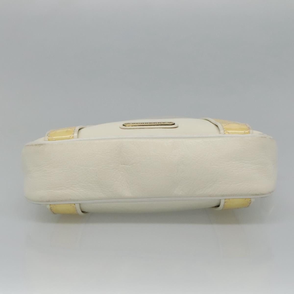 Burberry Burberry Shoulder Bag Leather White Size ONE SIZE - 9 Thumbnail