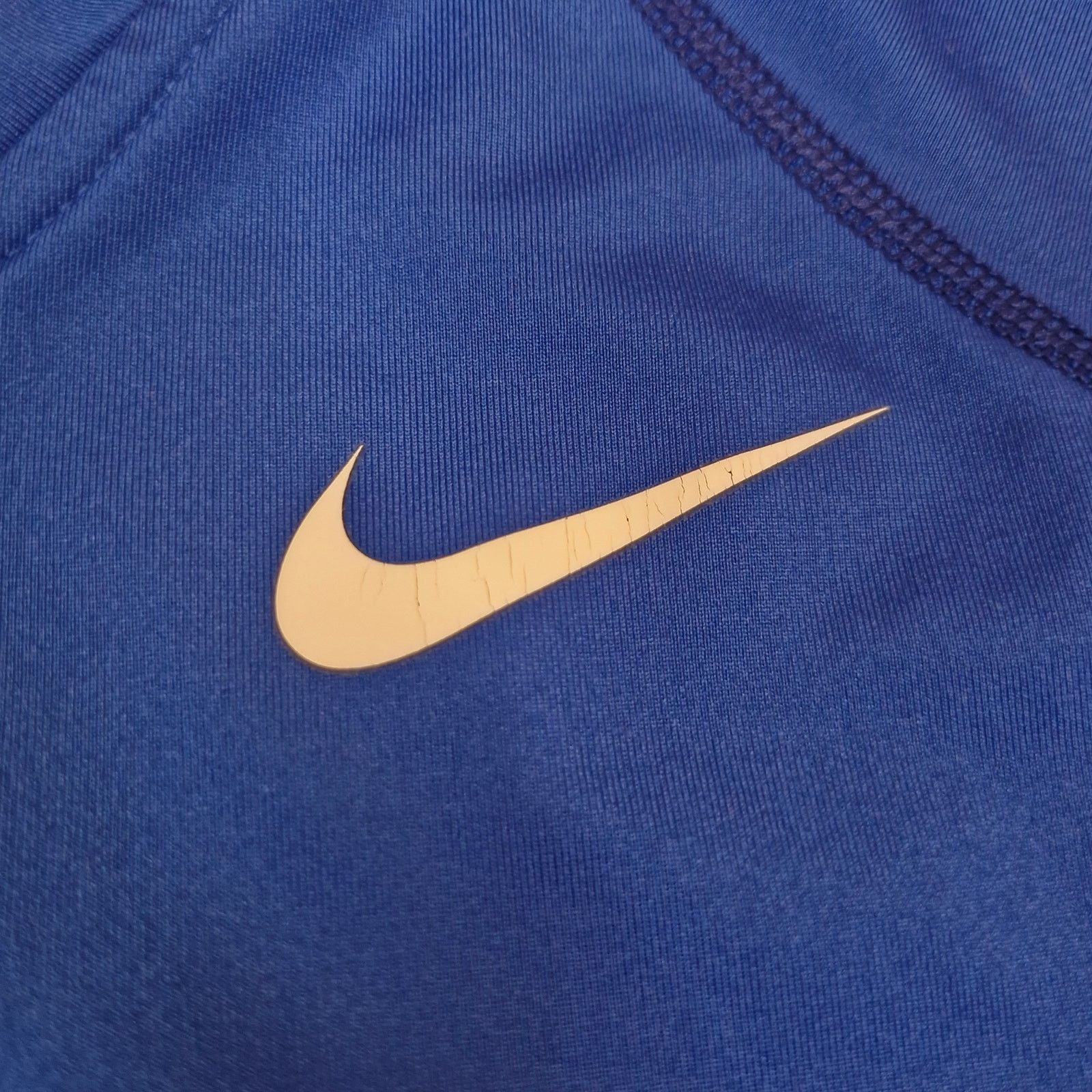 Nike Nike Pro Combat Fitted Shirt Men’s M Blue Dri-Fit Size US XL / EU 56 / 4 - 3 Thumbnail