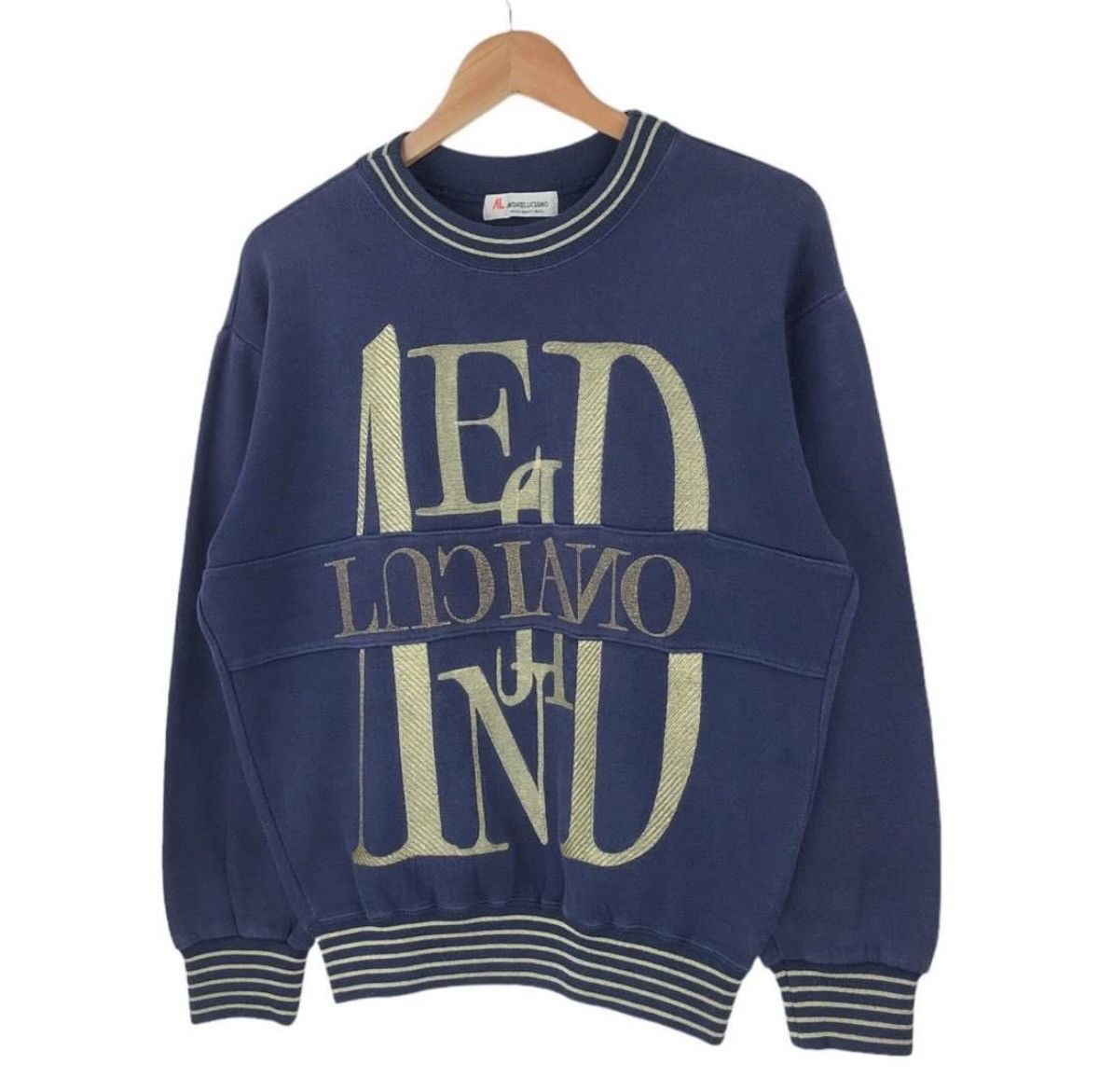 Andreluciano × Vintage Andreluciano big spellout sweatshirt Size US M / EU 48-50 / 2 - 5 Thumbnail