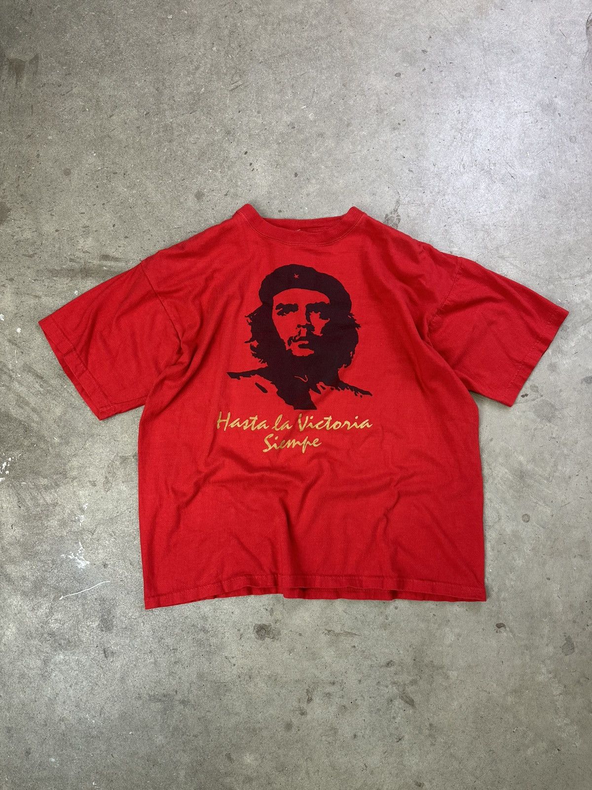 Vintage Vintage Che Guevara Tee XL Red Size US XL / EU 56 / 4 - 1 Thumbnail