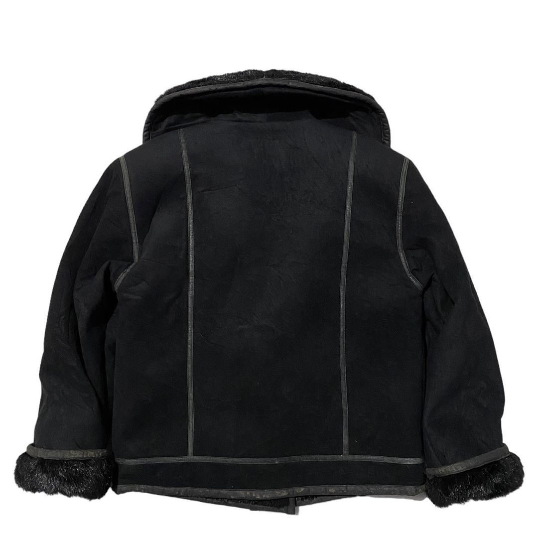Rebel Black Sherpa Jacket