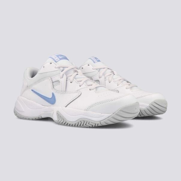 Nike Nike Court Lite 2 Women`s Sneakers White Blue AR8838-112 NEW Size US 10 / IT 40 - 3 Thumbnail