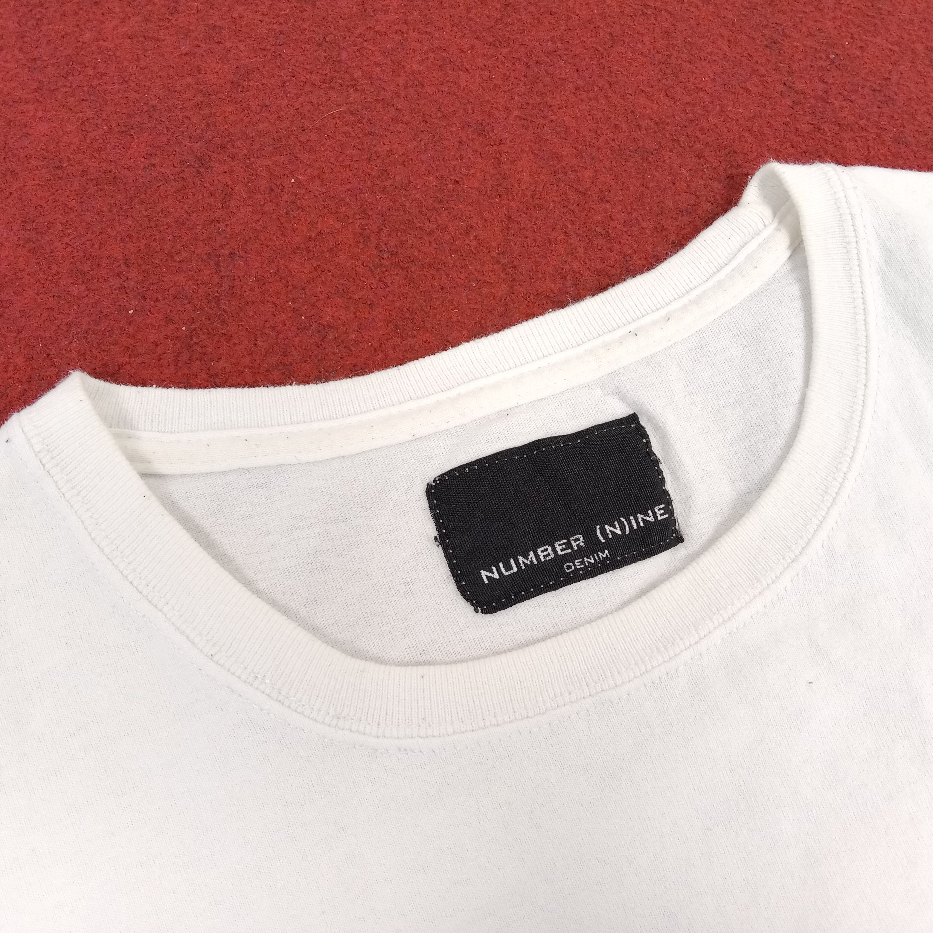 Number (N)ine Number Nine Japanese Brand Center Box Design Tshirt Size US S / EU 44-46 / 1 - 4 Thumbnail