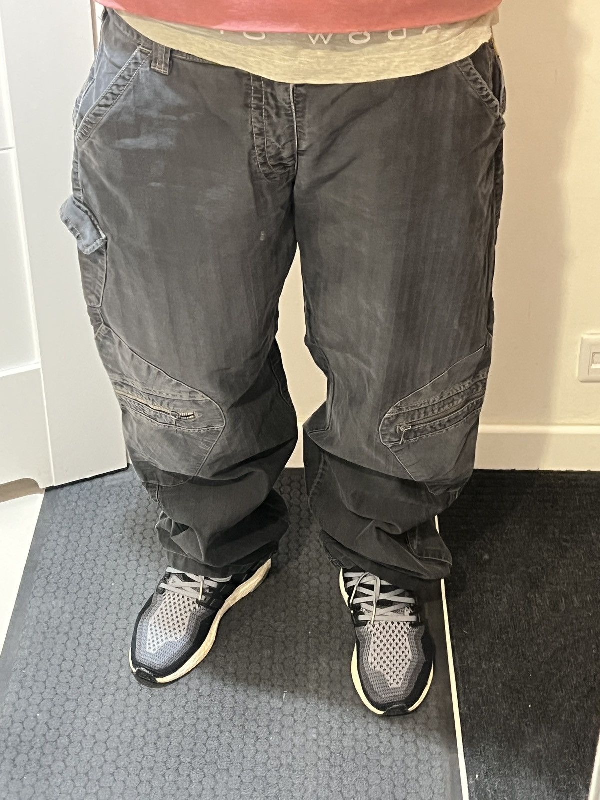 Giorgio Armani armani y2k multipocket washed cargo pants Size US 38 / EU 54 - 13 Thumbnail