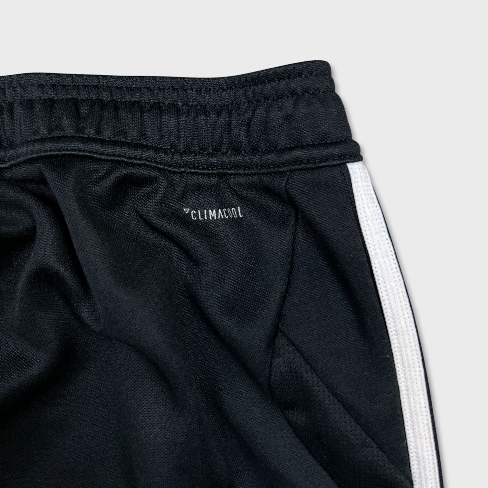 Adidas × Vintage Adidas Track Pants Small Essentials Stripe Training Athletic Size US 26 / EU 42 - 7 Thumbnail