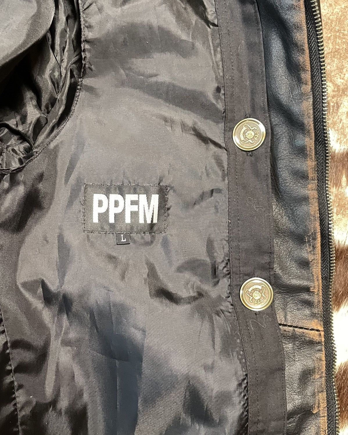 PPFM PPFM RACCOON TRIM MILITARY COAT Size US M / EU 48-50 / 2 - 5 Thumbnail