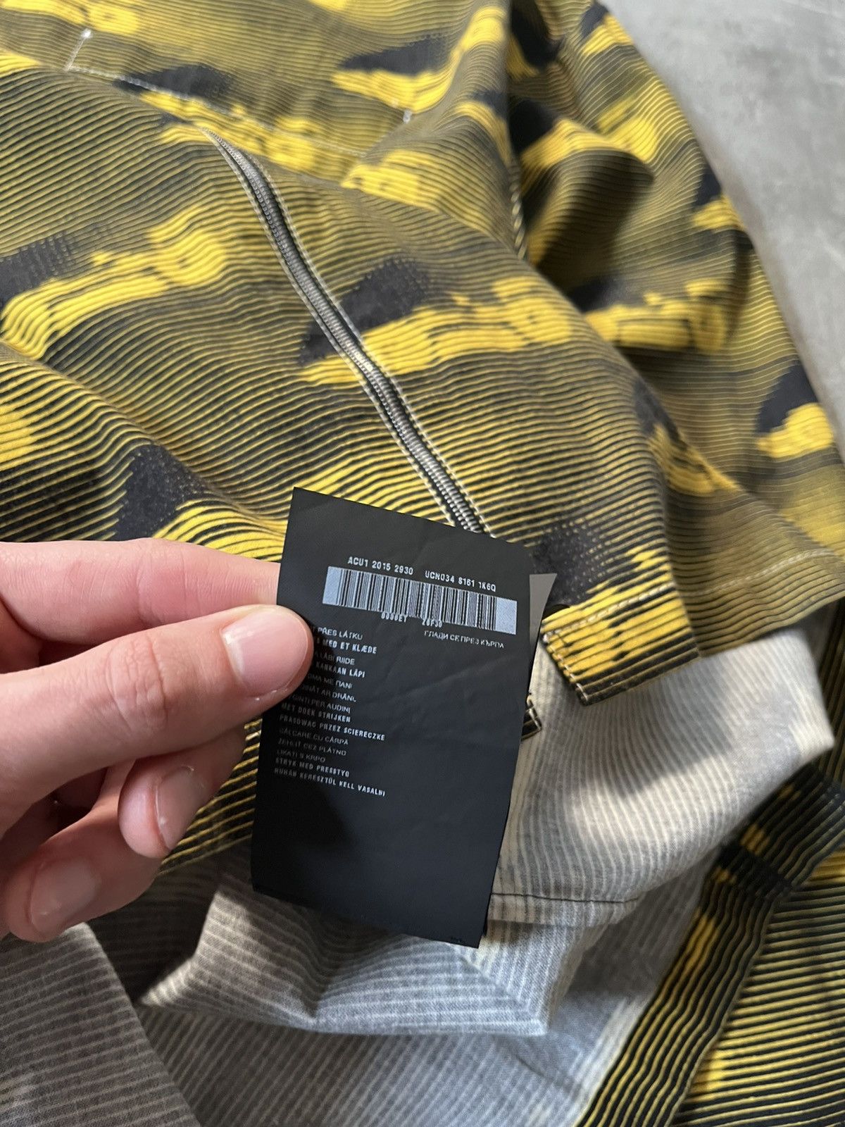 Prada Prada S/S 15 racing all over zip jacket yellow black Size US XL / EU 56 / 4 - 16 Thumbnail