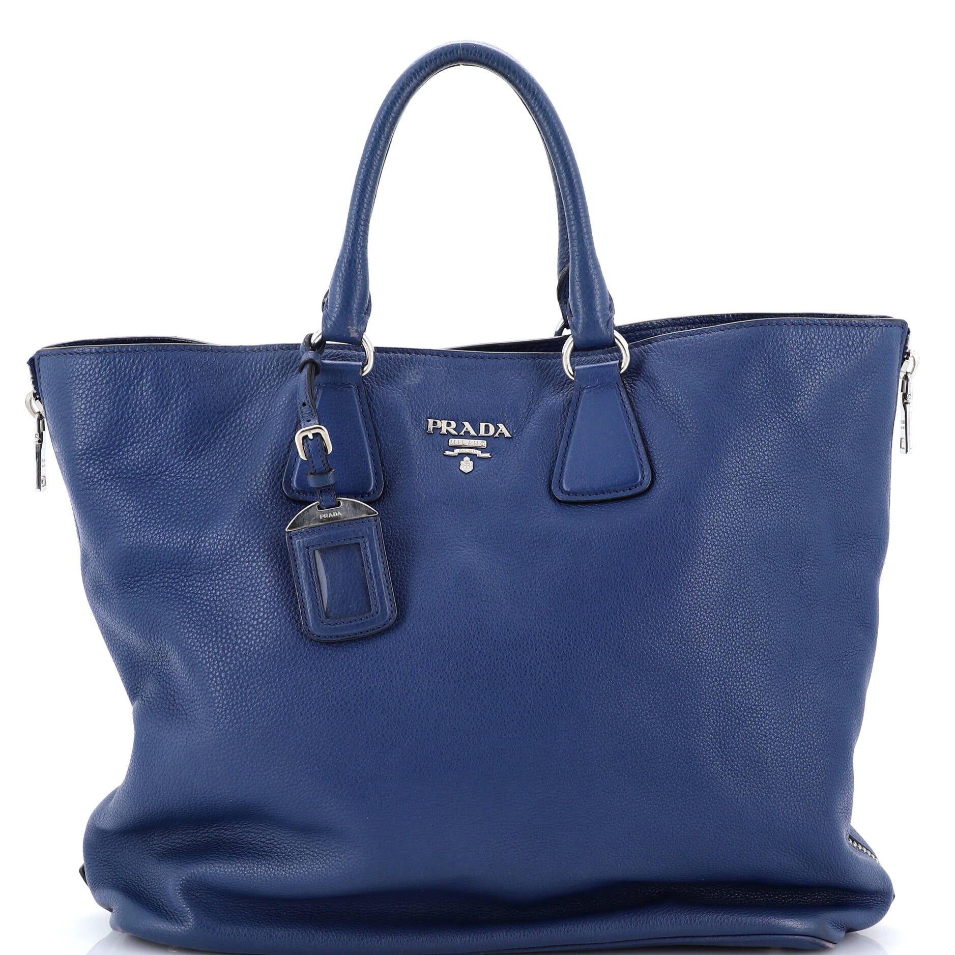 Prada Side Zip Convertible Tote Size ONE SIZE - 1 Thumbnail