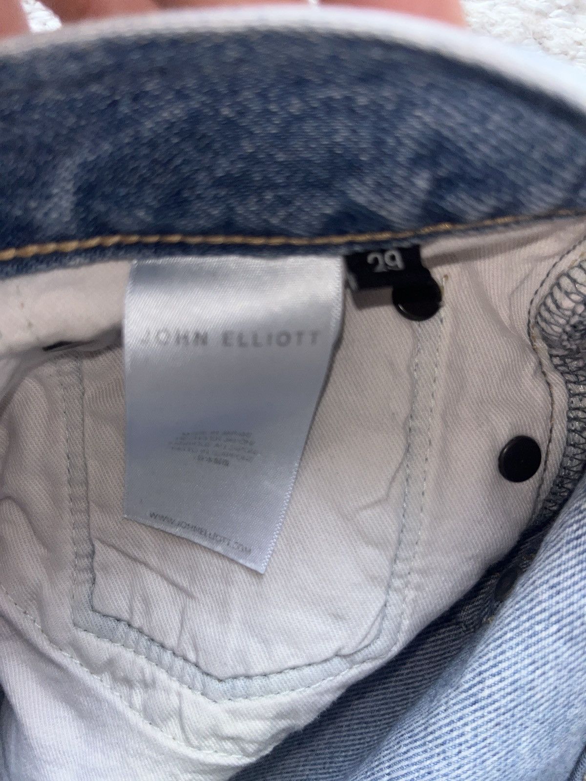 John Elliott John Elliott / Blue ‘The Daze’ Jeans / 29 Size US 29 - 8 Thumbnail