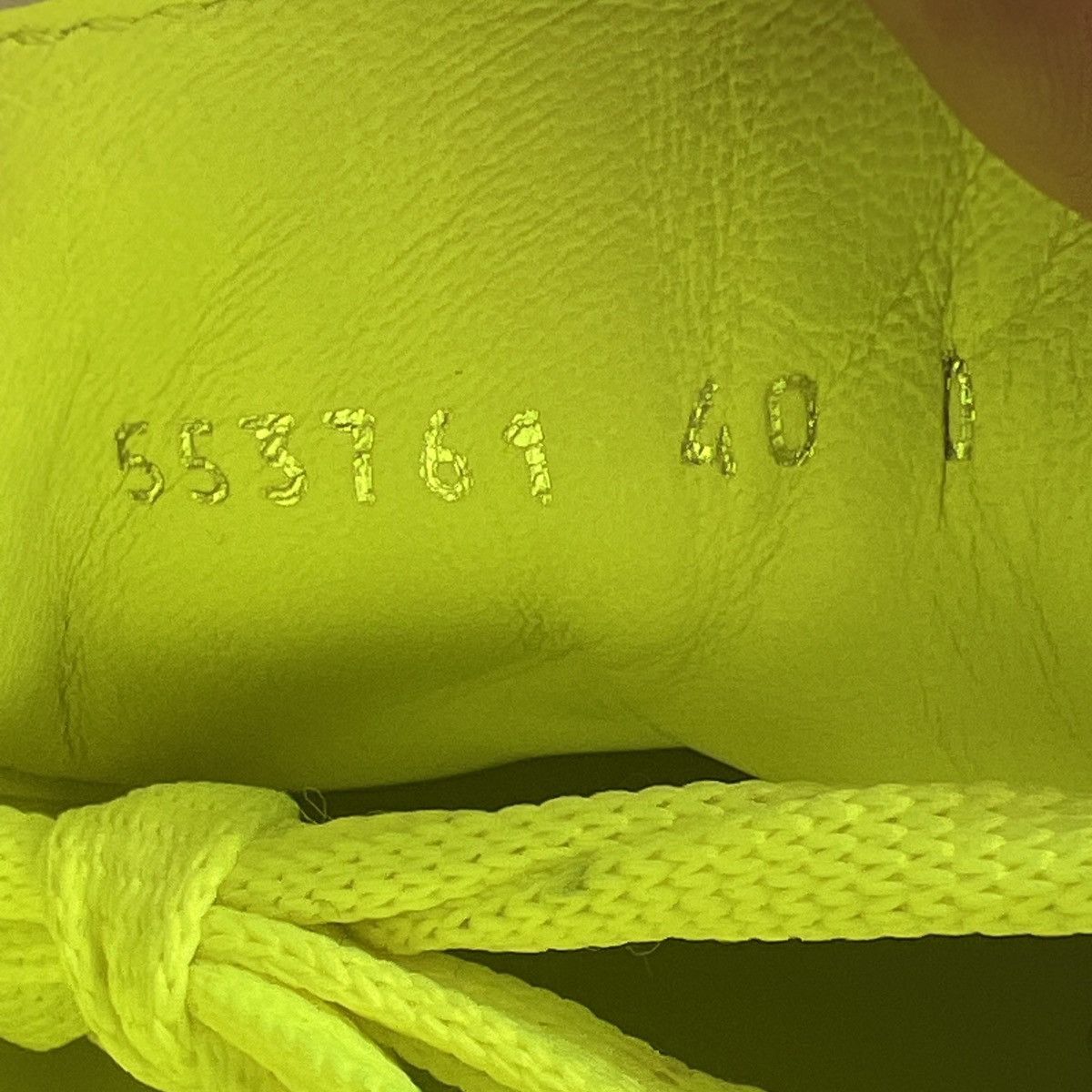 Alexander McQueen Alexander McQueen Fluorescent Yellow Size US 7 / EU 40 - 8 Thumbnail