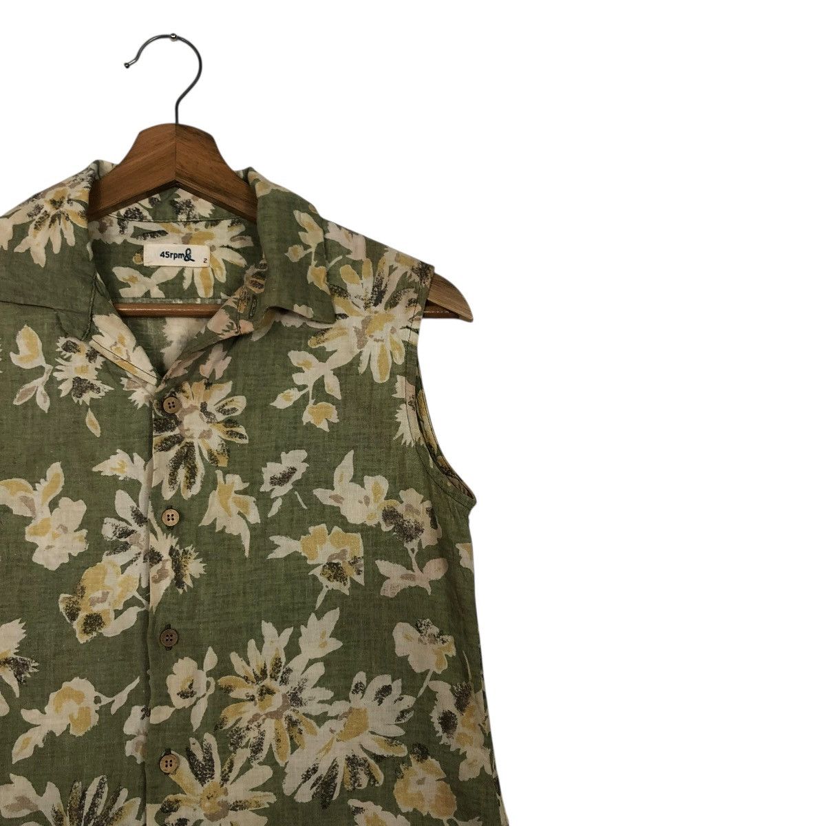 45rpm 🔥45RPM SLEEVELESS TANK FLORAL FULL PRINT Size US M / EU 48-50 / 2 - 8 Thumbnail