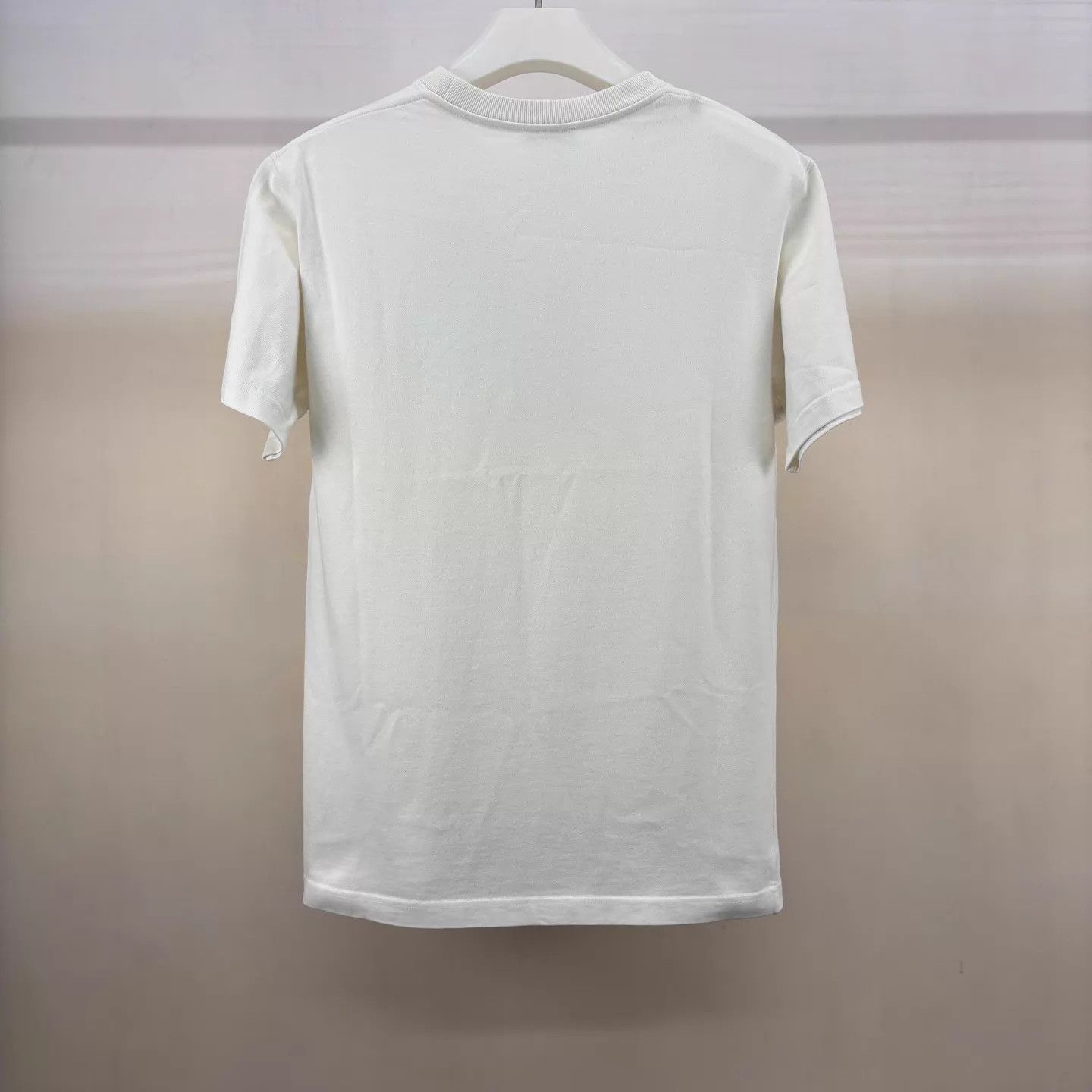 Dior Dior Floral Embroidery Logo Short-Sleeve M 100% Cotton Size US M / EU 48-50 / 2 - 2 Thumbnail