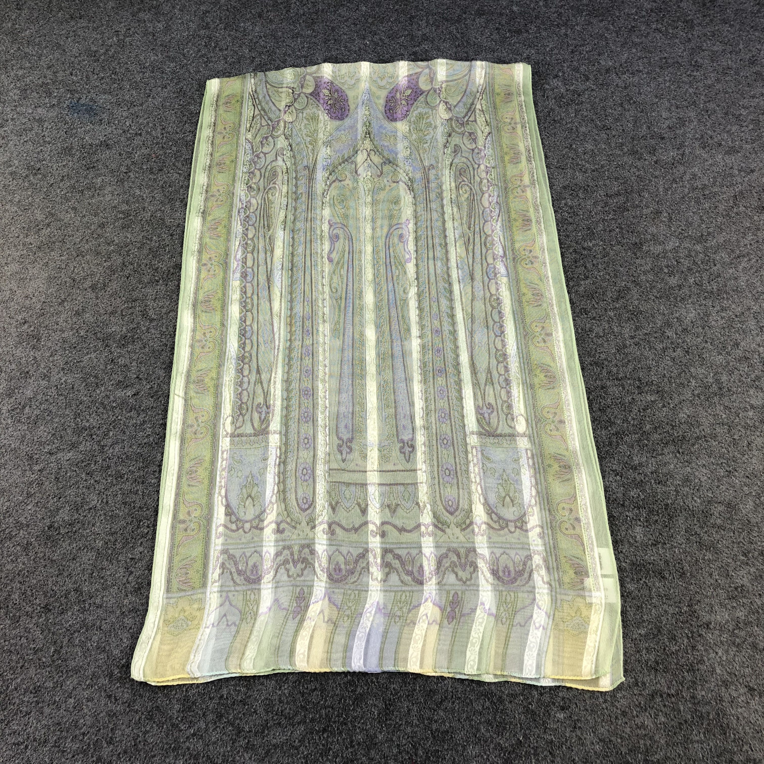 Mila Schon Mila Schon Silk Stole Silk Scarf M885 Size ONE SIZE - 1 Thumbnail