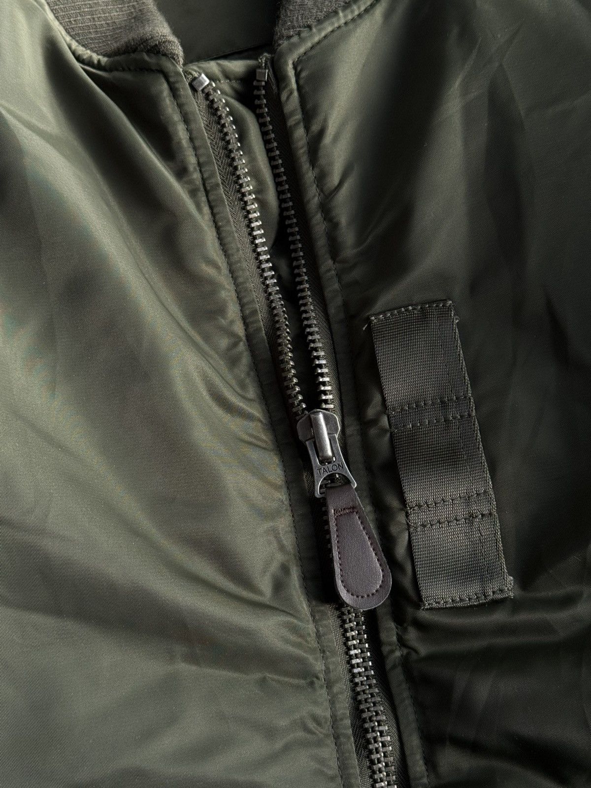 Vintage Vintage MA1 Alpha Industries Style Bomber Jacket Boxy Fit Size US L / EU 52-54 / 3 - 20 Thumbnail