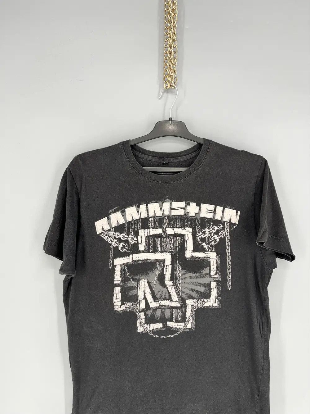 Band Tees Vintage Y2K Rammstein Horror Print Band Rock Streetwear Size US L / EU 52-54 / 3 - 6 Thumbnail