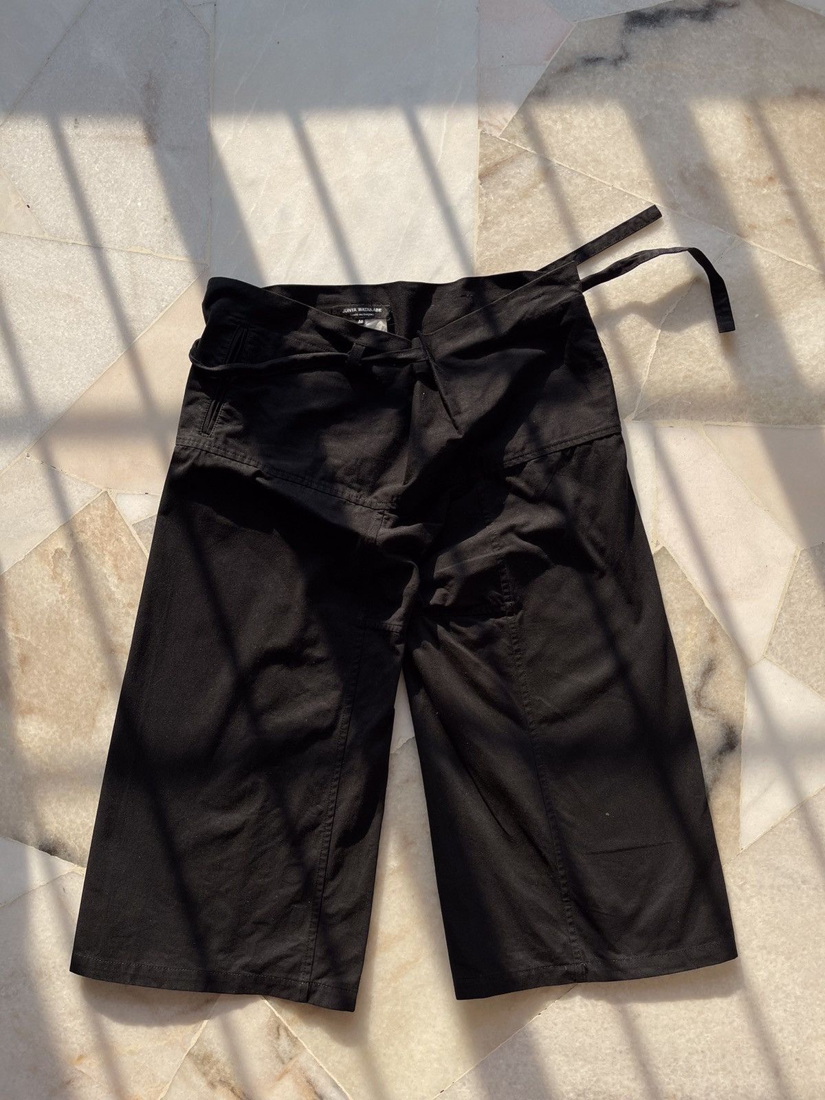 Comme des Garcons Homme AD2004 Junya Watanabe Asymmetric Jorts Style Pants Size US 34 / EU 50 - 2 Thumbnail