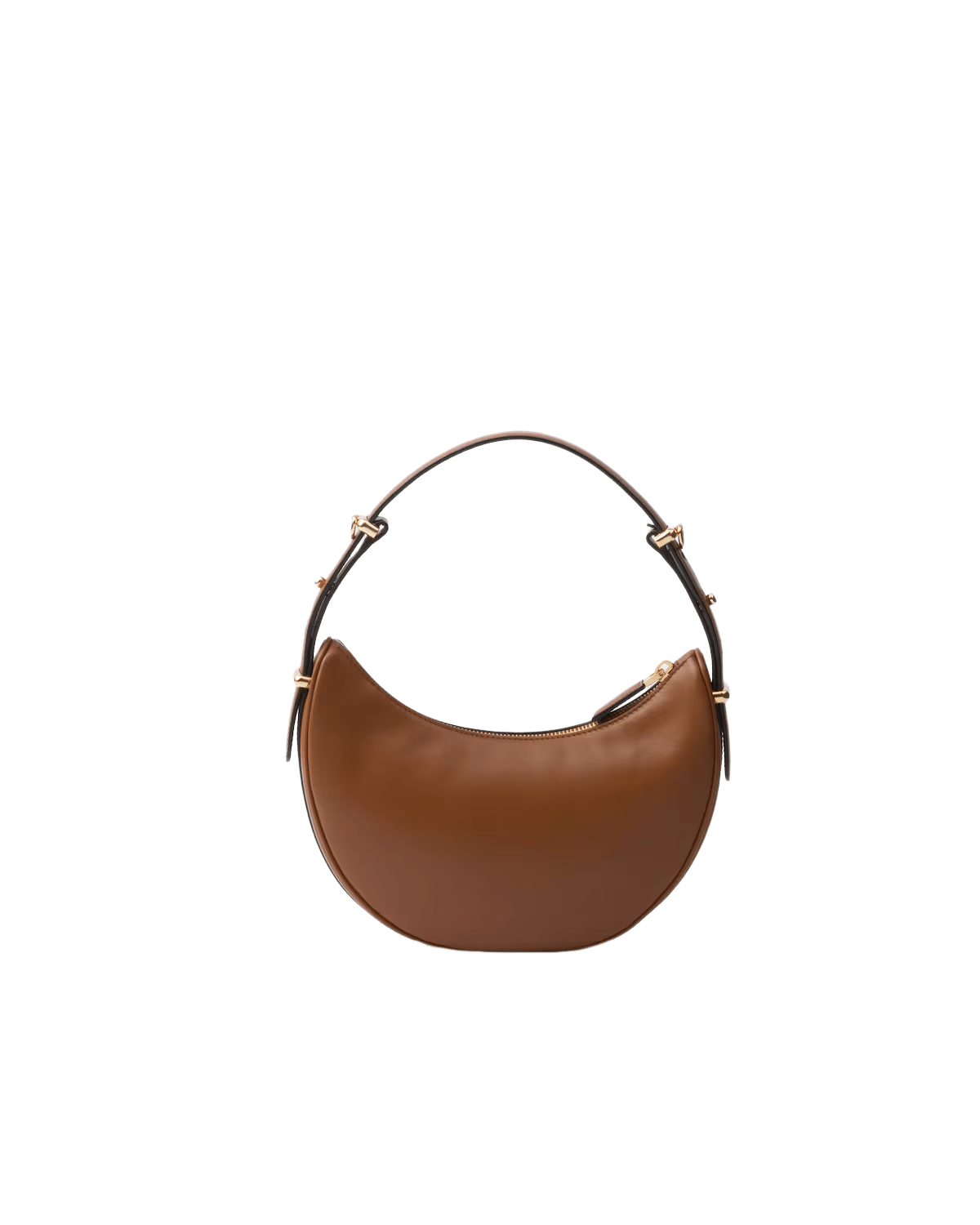 Prada PRADA Arque Small $2850 Cognac Leather Bag Size ONE SIZE - 3 Thumbnail