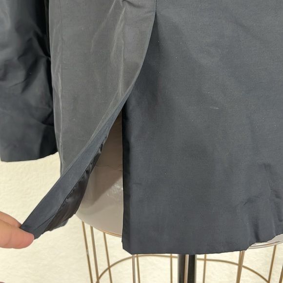 Jil Sander × Vintage Jil Sander Nylon Slicker 2 Button High Lapel Blazer Jacket Size M / US 6-8 / IT 42-44 - 8 Thumbnail