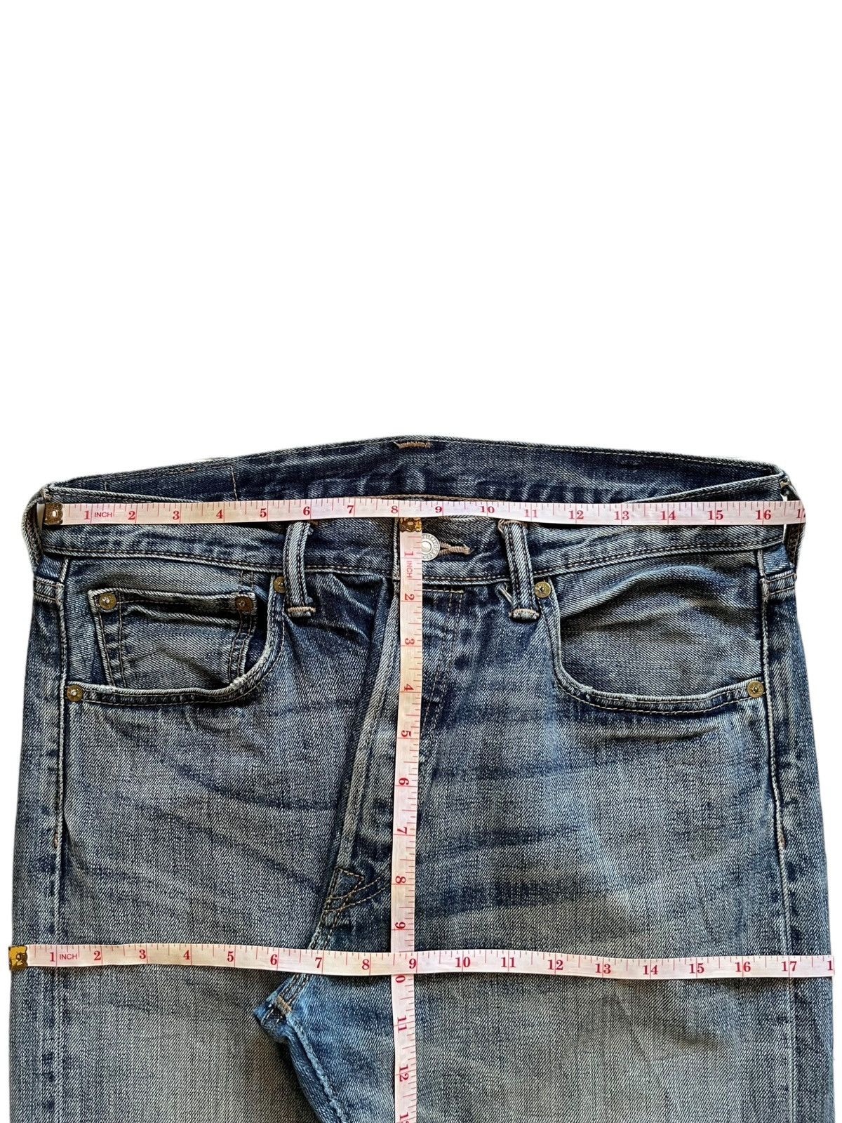 Levi's SALES🔥Vintage Levis 501 Faded Wash Distressed Loose Jeans Size US 33 - 13 Thumbnail