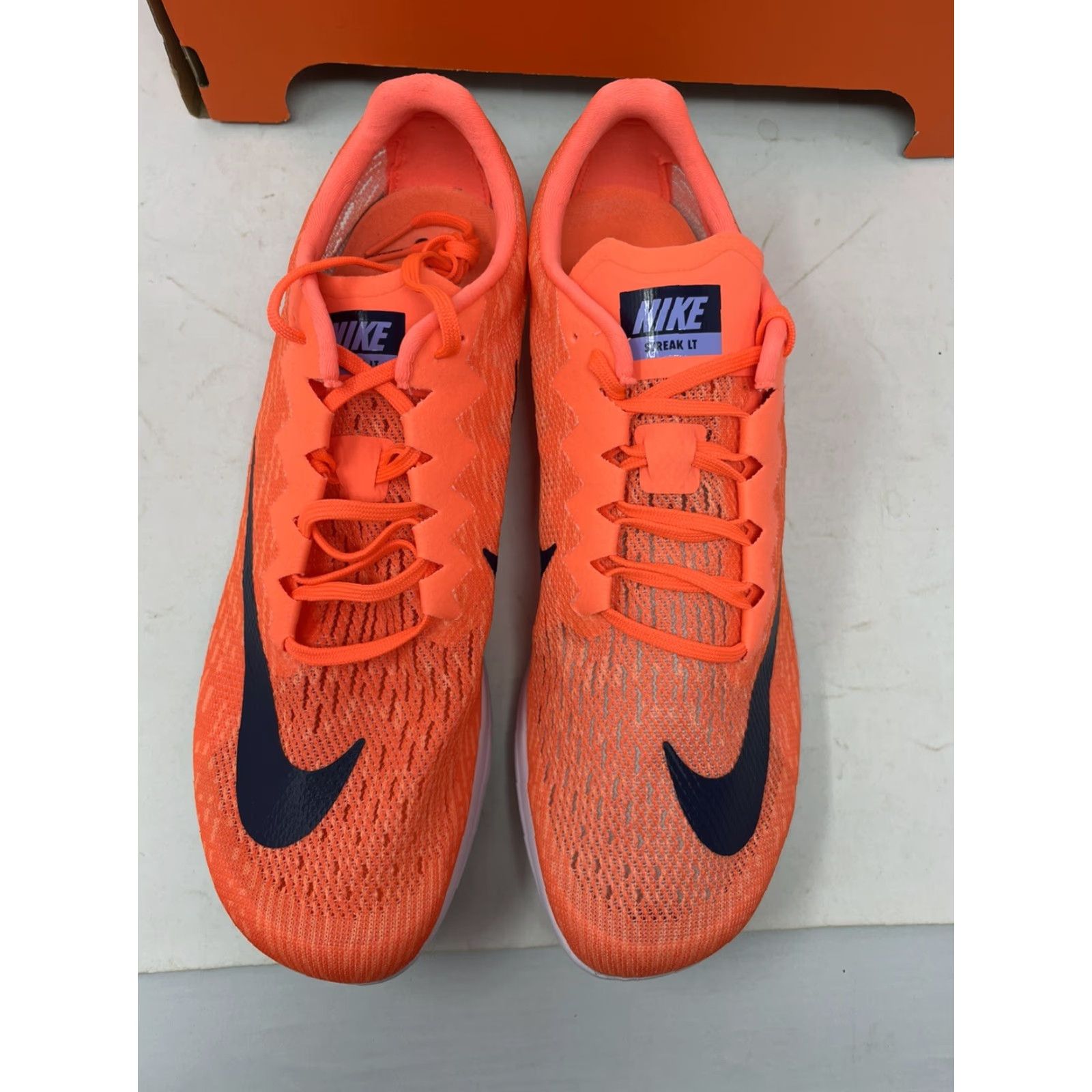 Nike Nike Spike Flat Athletic Shoe Men 11 Bright Mango Blackened Blue 2020 Spikes Shoes Shoes Size US 11 / EU 44 - 5 Thumbnail