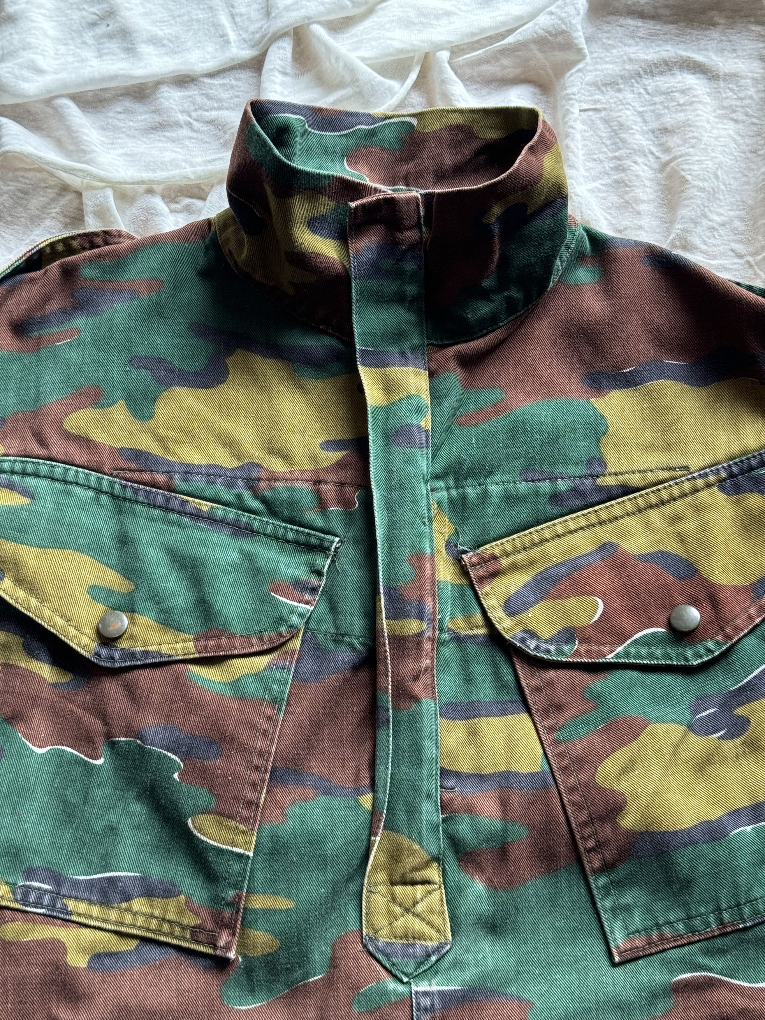Vintage Airborne Jacket vintage esercito belga 80' Size US M / EU 48-50 / 2 - 5 Thumbnail