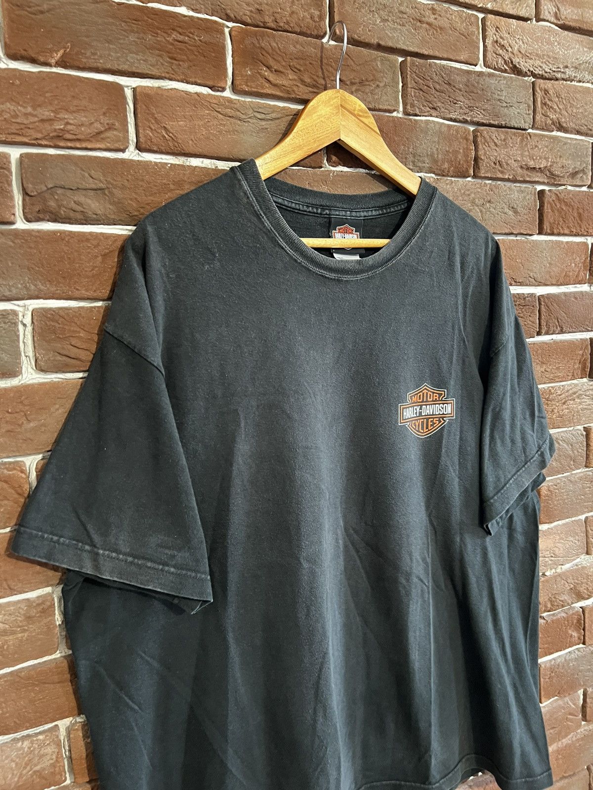 Harley Davidson Vintage 00s Harley Davidson Motorcycles Woodstock 2001 Tee Size US XL / EU 56 / 4 - 6 Thumbnail